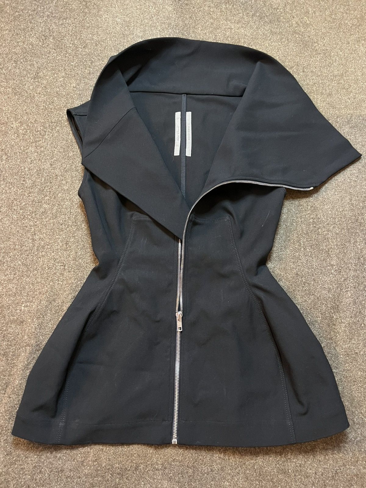 Rick Owens Rick Owens FW14 Asymmetric Jacket Size S / US 4 / IT 40 - 3 Thumbnail