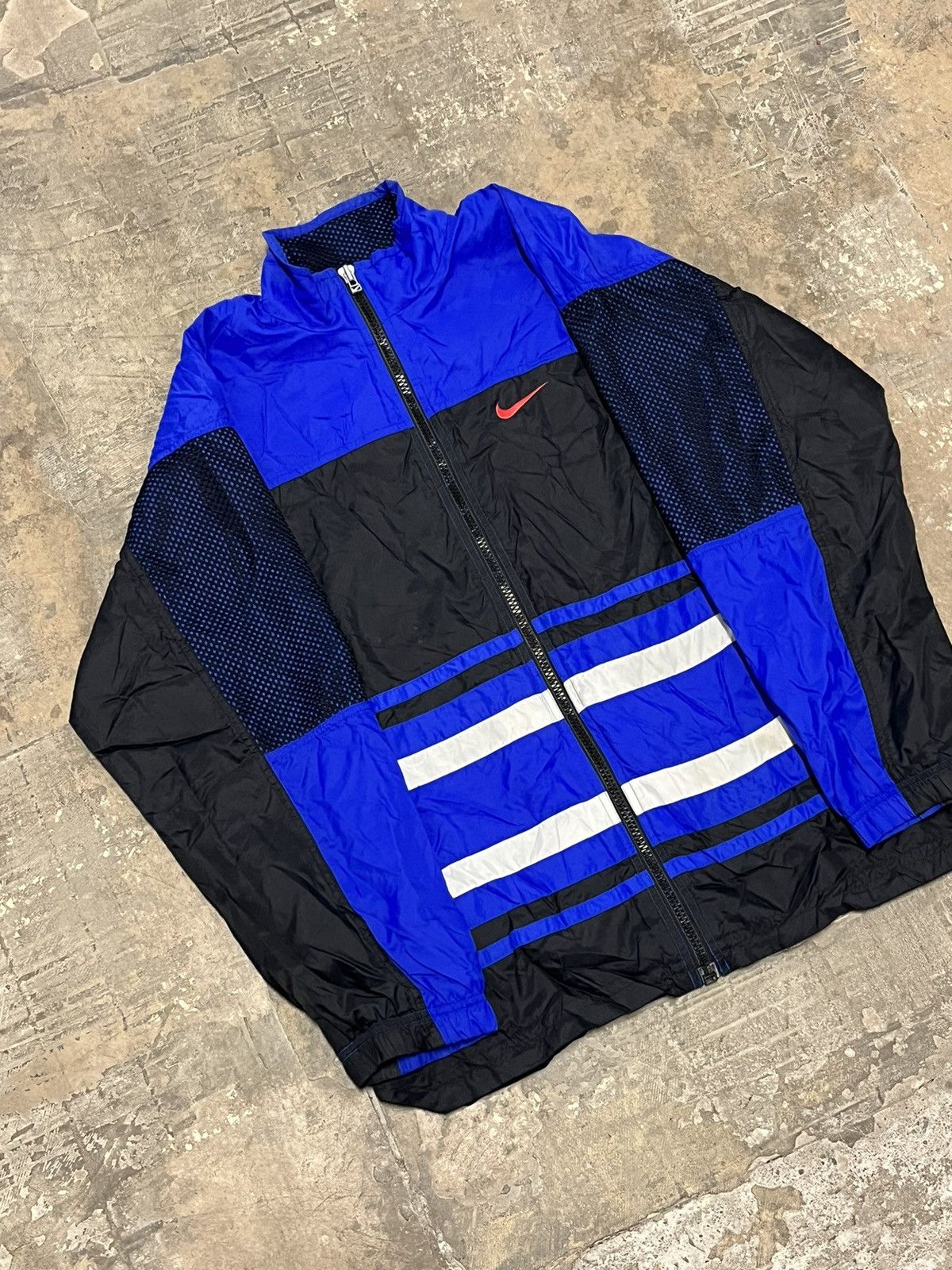 Nike × Vintage Nike vintage windbreaker 90s rare hype streetwear y2k Size US L / EU 52-54 / 3 - 7 Thumbnail