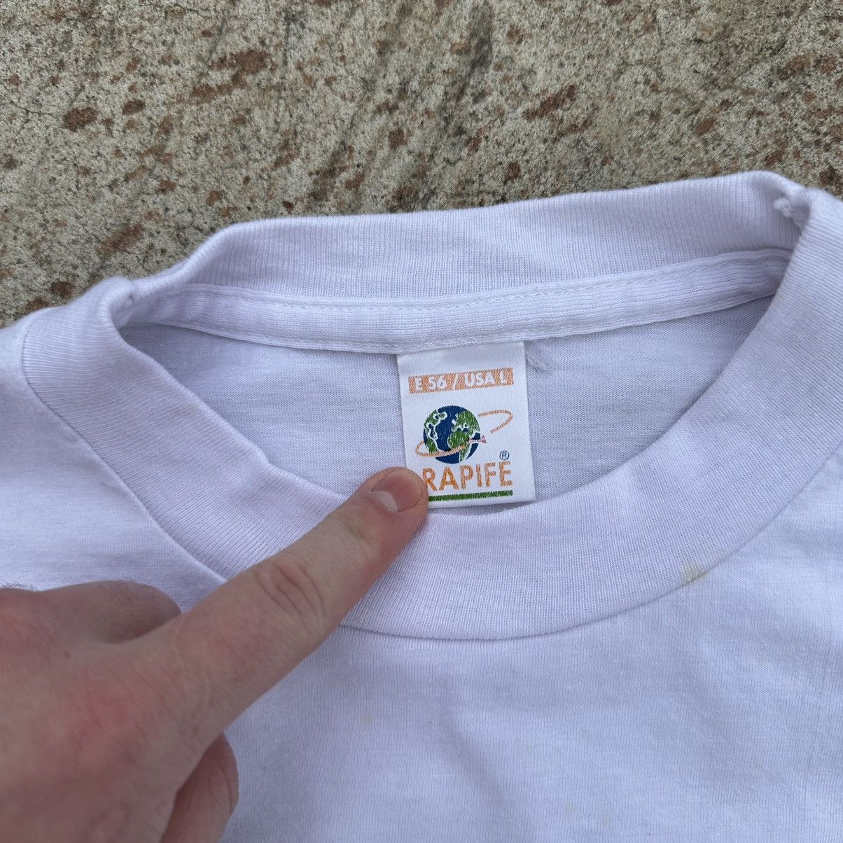 Designer × Vintage Vintage La Adrada T-shirts City Distressed Hype Y2K 00s Size US L / EU 52-54 / 3 - 9 Thumbnail