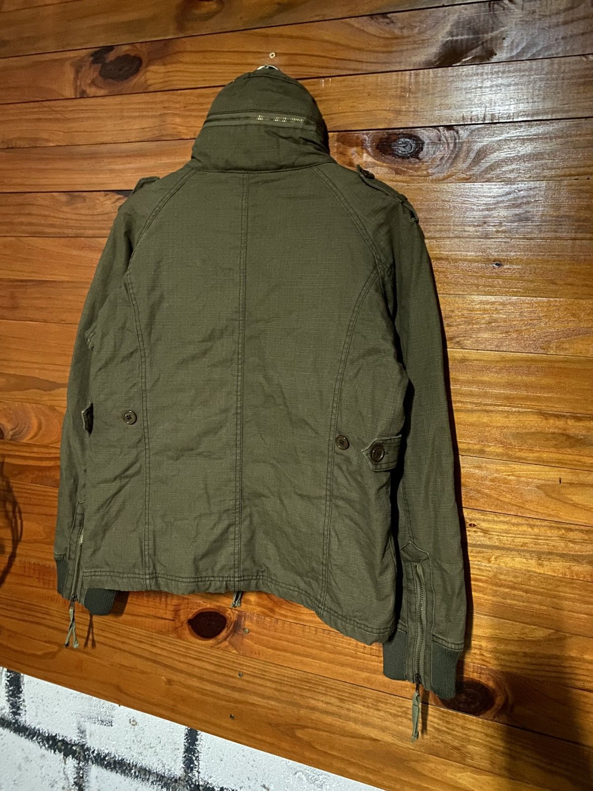 Japanese Brand La Master Olive Green Tactical Field Jacket | 2000s Japanese Size US M / EU 48-50 / 2 - 11 Thumbnail