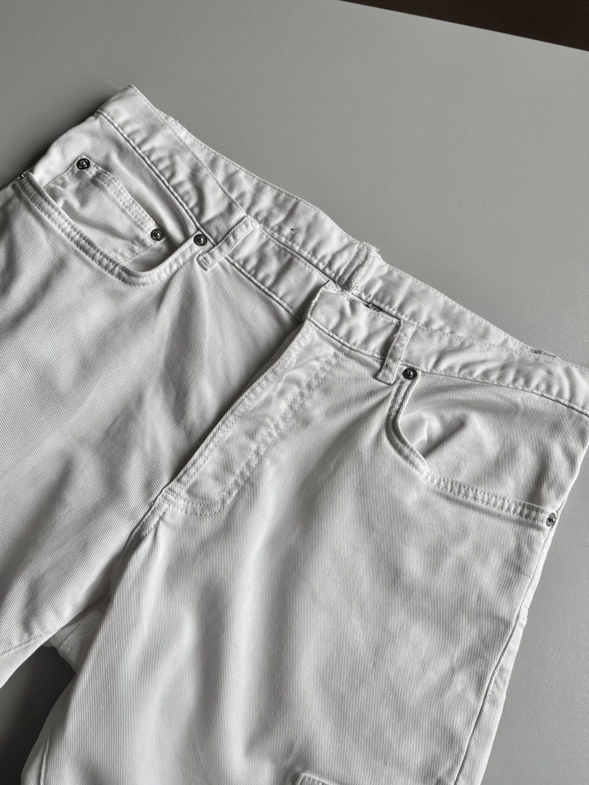 Dior Dior by Kris van Assche SS16 runway multipocket white jeans Size US 33 - 8 Thumbnail