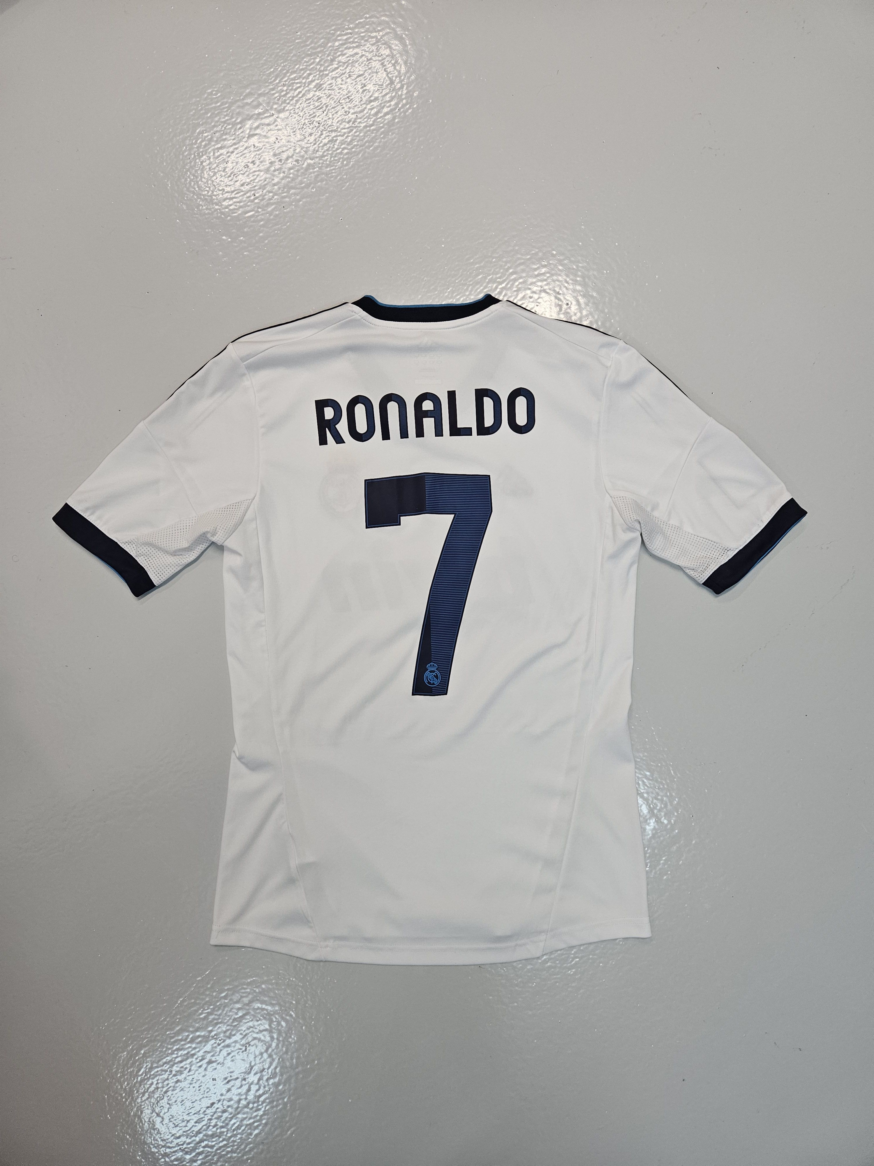 Adidas Real Madrid 2012-2013 home jersey #7 Christiano Ronaldo Size US S / EU 44-46 / 1 - 1 Thumbnail