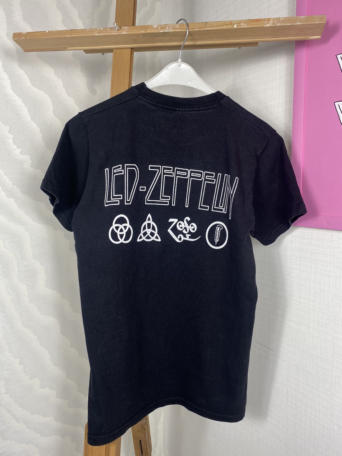 Band Tees × Led Zeppelin × Vintage Led Zeppelin Death T Shirt Size US S / EU 44-46 / 1 - 9 Thumbnail