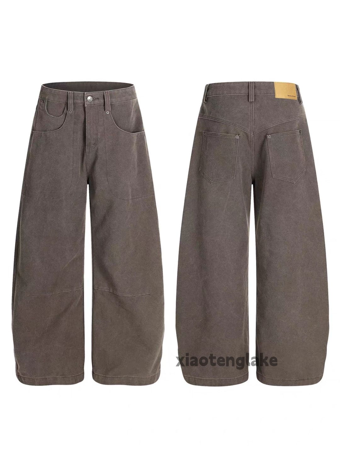Vintage Xtl retro washed faded loose baggy hiphop cargo pants Size US 32 / EU 48 - 3 Thumbnail