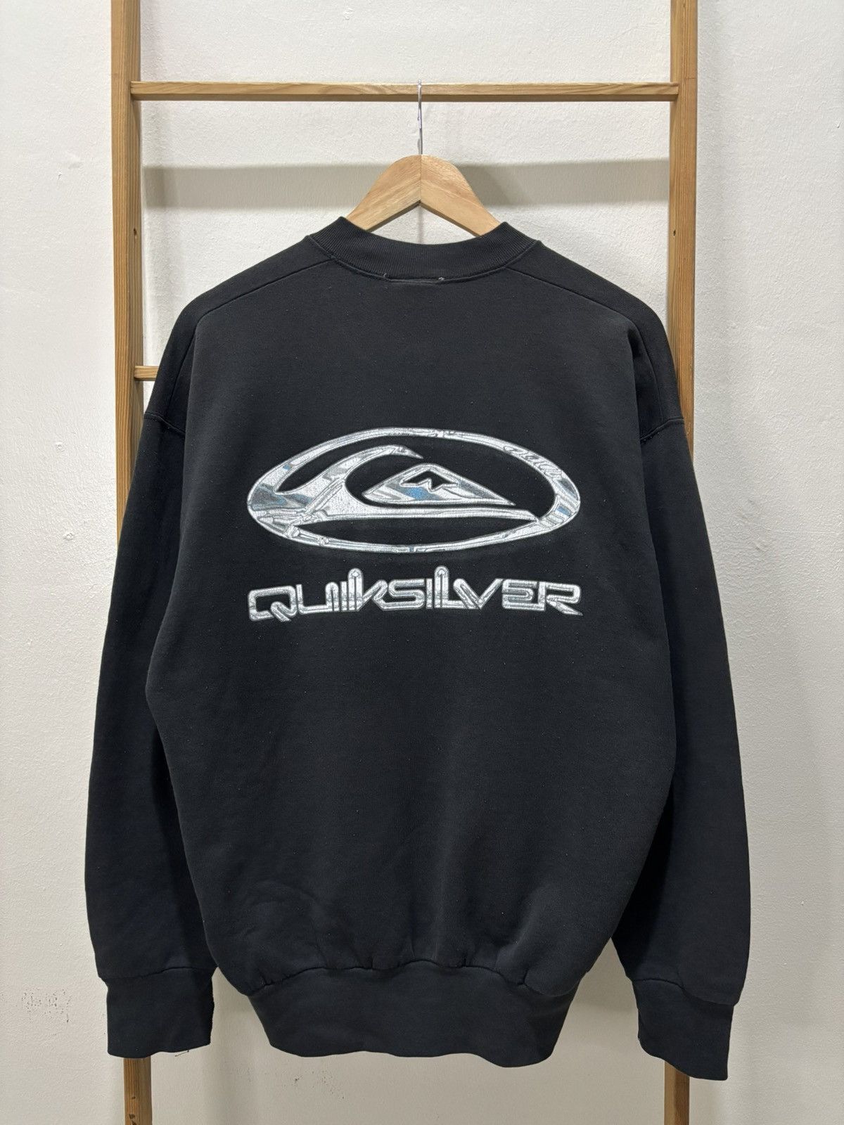 Quiksilver Vintage Quiksilver Mercury Logo Sweatshirt Size US L / EU 52-54 / 3 - 1 Thumbnail