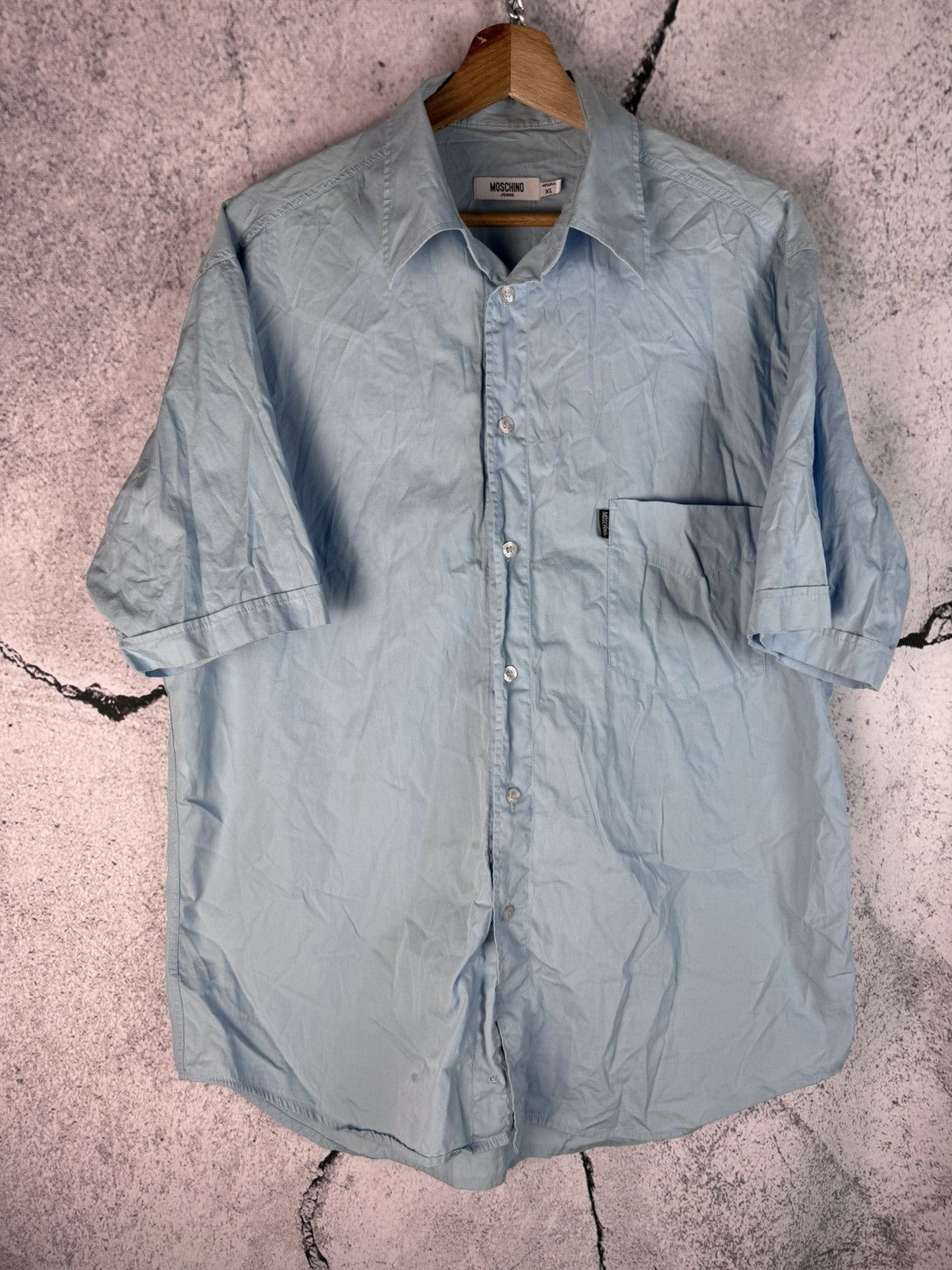 Designer Moschino Poker Card Short Sleeve Shirt Size US XL / EU 56 / 4 - 3 Thumbnail