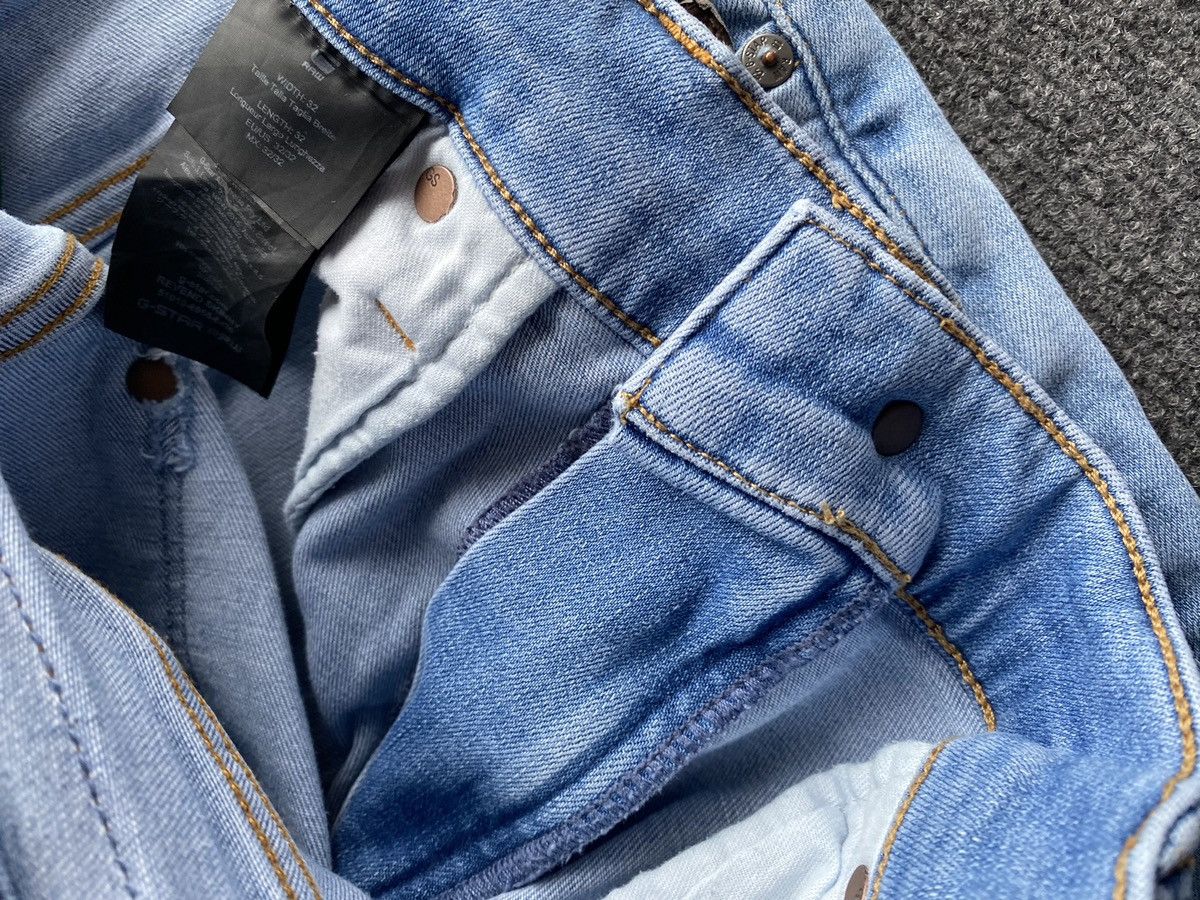 G-Star 🔥Opium Punk G Star Revend Skinny Men jeans y2k goth emo Size US 32 / EU 48 - 6 Thumbnail