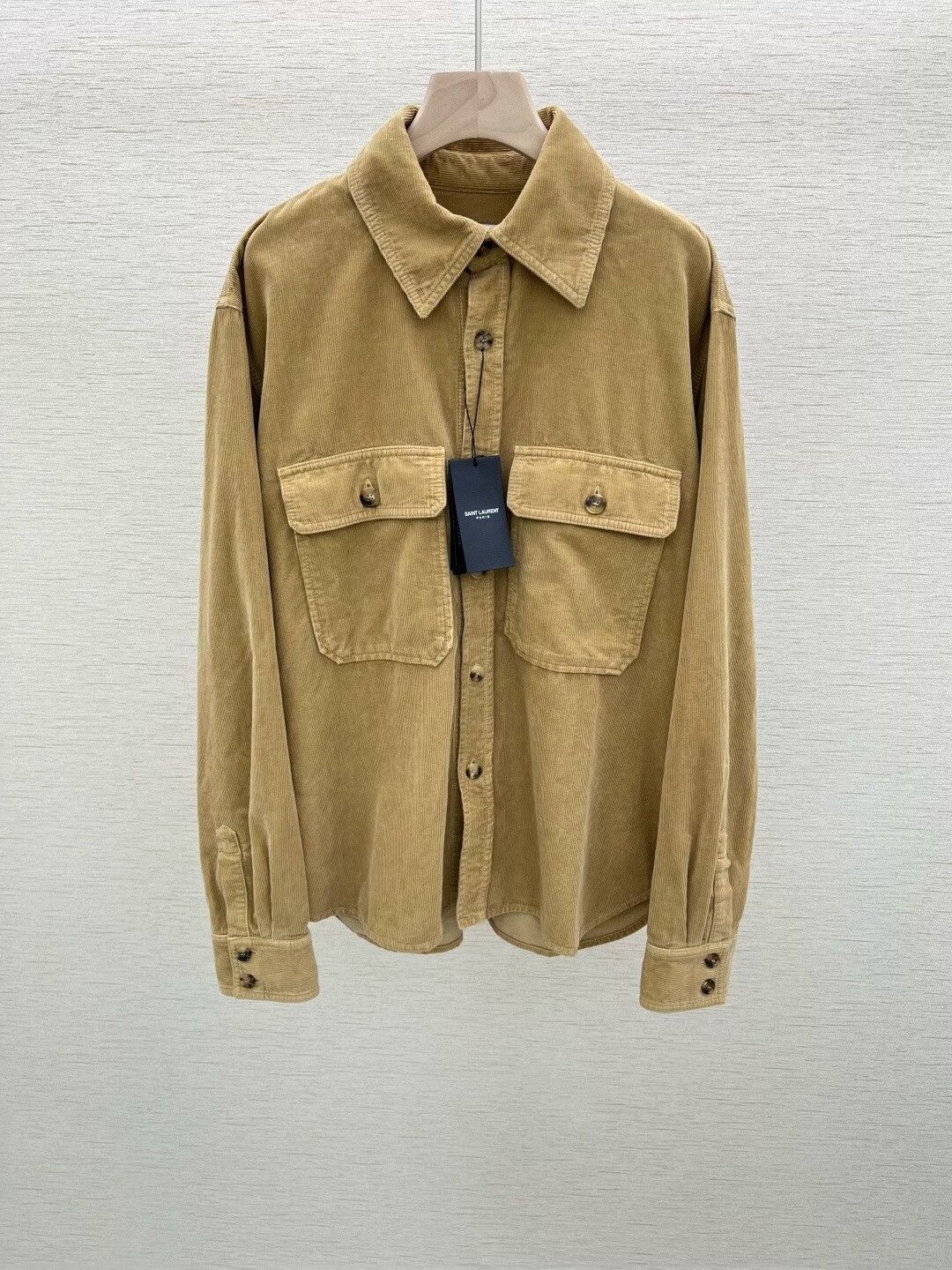 Saint Laurent Paris Saint Laurent 25FW Corduroy Shirt Jacket Size US L / EU 52-54 / 3 - 1 Thumbnail