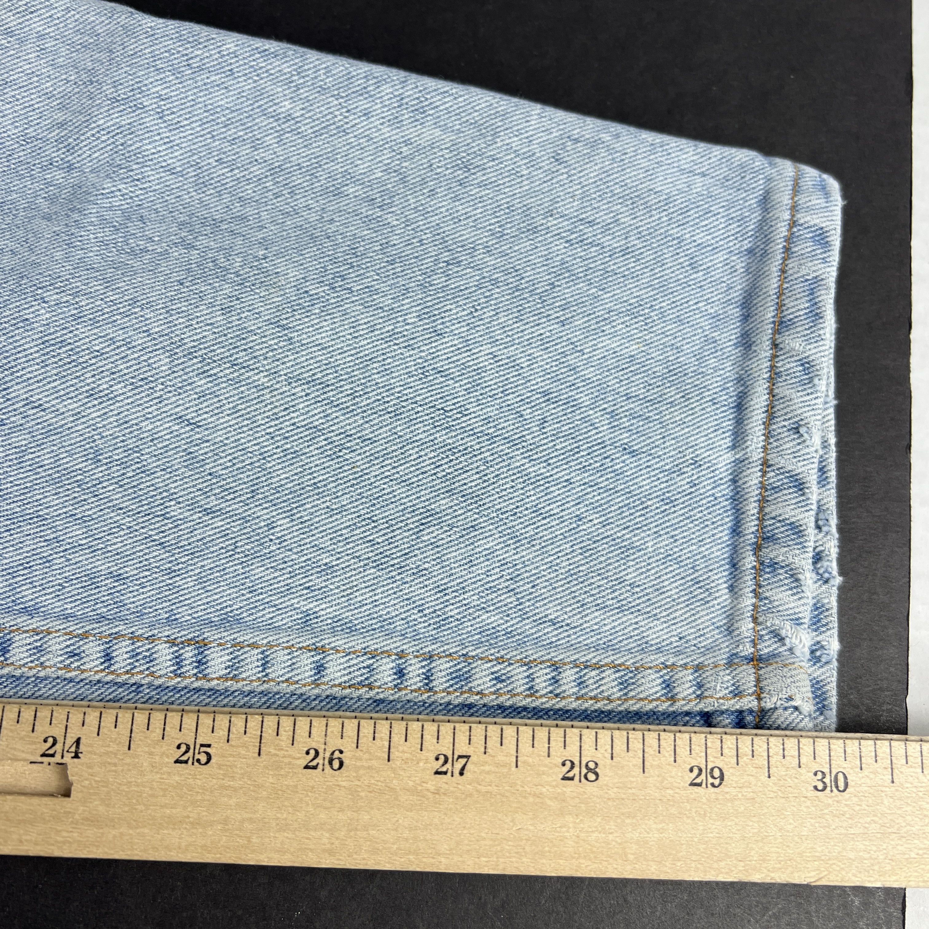 Levi's × Vintage VTG 90s Levi's Jeans 560 Loose Tapered Blue Cotton Denim Size US 30 / EU 46 - 18 Thumbnail