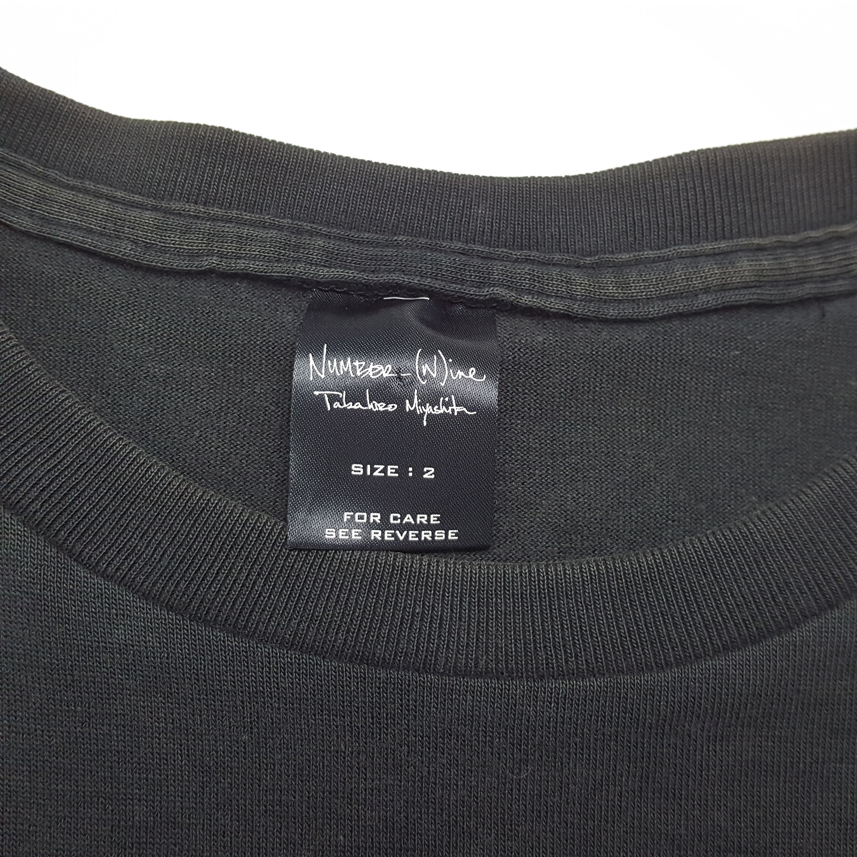 Japanese Brand × Number (N)ine × Vintage Vintage NUMBER (N)INE Japanese Fashion Brand T-Shirts Size US M / EU 48-50 / 2 - 7 Thumbnail