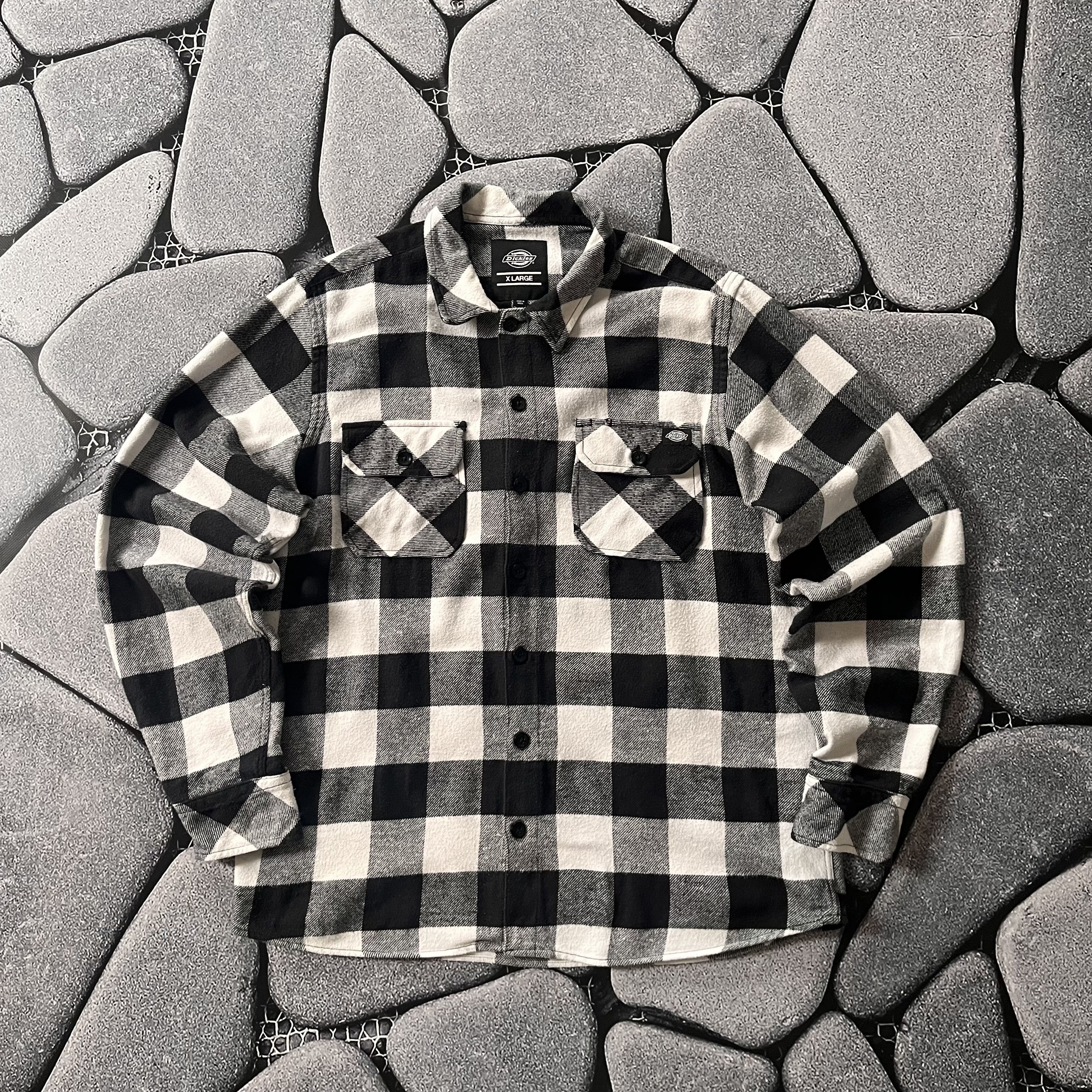Dickies DICKIES VINTAGE SHIRT WORKWEAR BUTTON UP Size US XL / EU 56 / 4 - 2 Thumbnail
