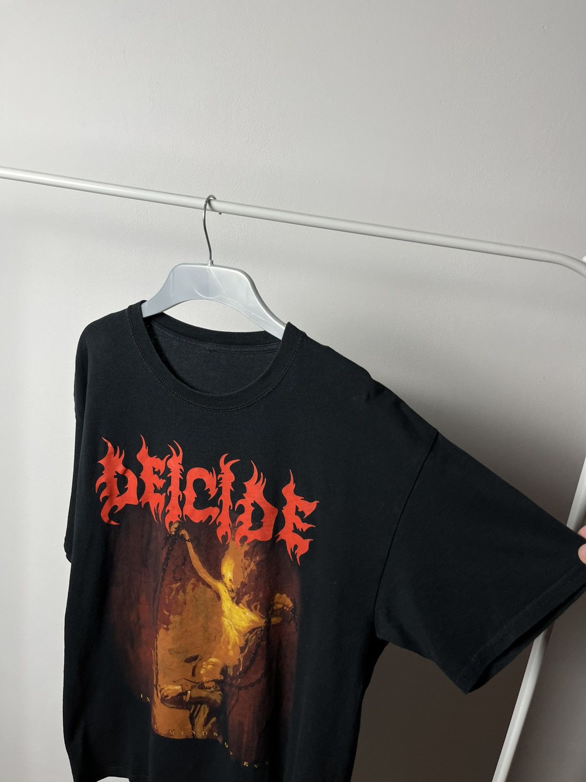 Band Tees × Vintage Deicide In the Minds of Evil Metal Band T-Shirt XL Size US XL / EU 56 / 4 - 6 Thumbnail