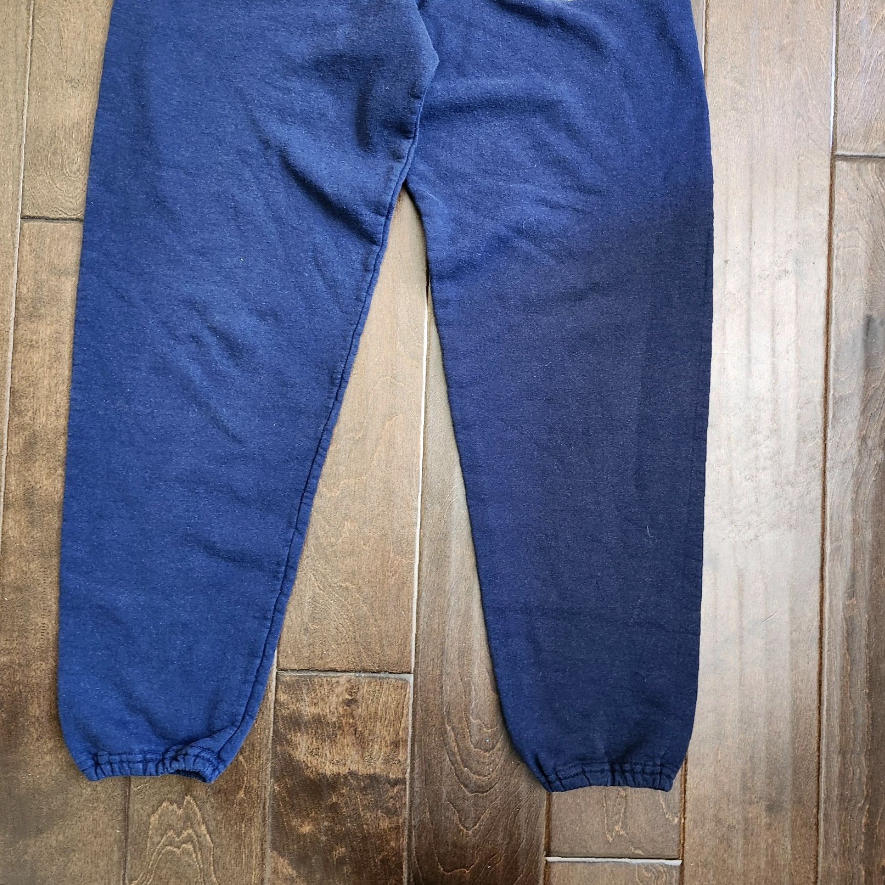 Jerzees VINTAGE JERZEES Chatsworth High School Navy Blue Drawstring Sweatpants - Size S Unisex Adults Pants Winter Spring Fall 27 Inseam Regular 함께 Size US 29 - 2 Thumbnail