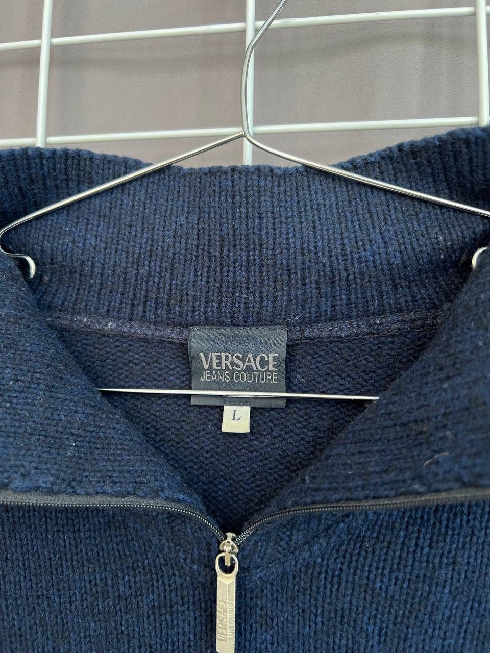Versace Jeans Couture Versace Jeans Couture Half Zip Vintage Sweater Mens Size L Size US L / EU 52-54 / 3 - 10 Thumbnail
