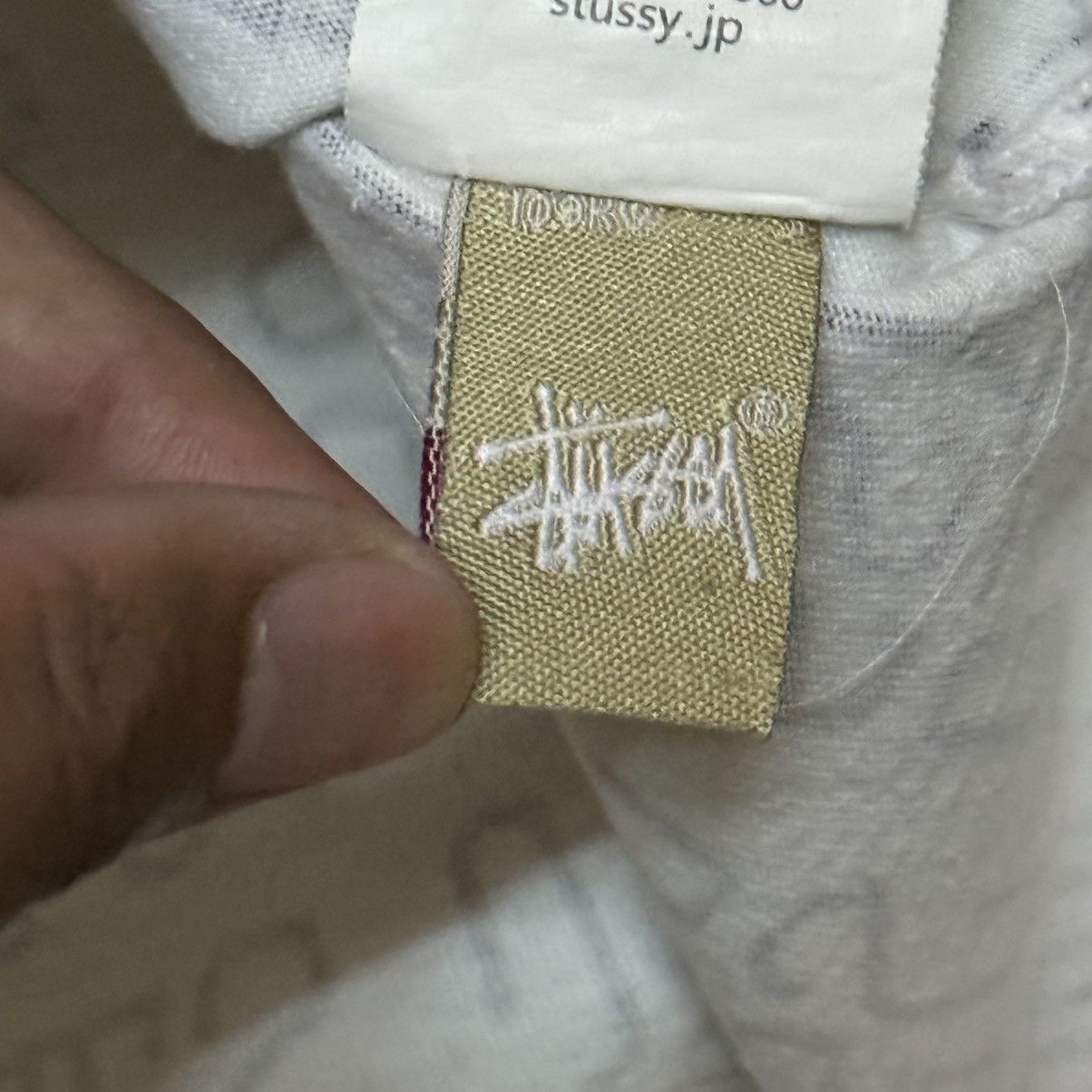 Stussy Stussy Big Logo Full Print T Shirt Size US L / EU 52-54 / 3 - 9 Thumbnail