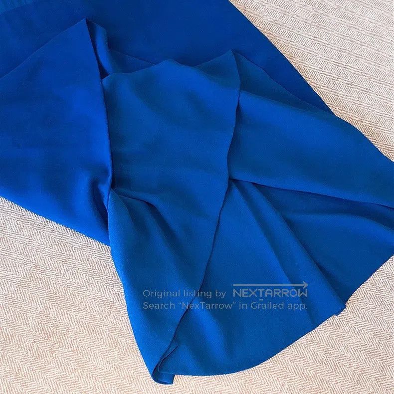 Hermes Hermes Blue silk dress Size XS / US 0-2 / IT 36-38 - 6 Thumbnail