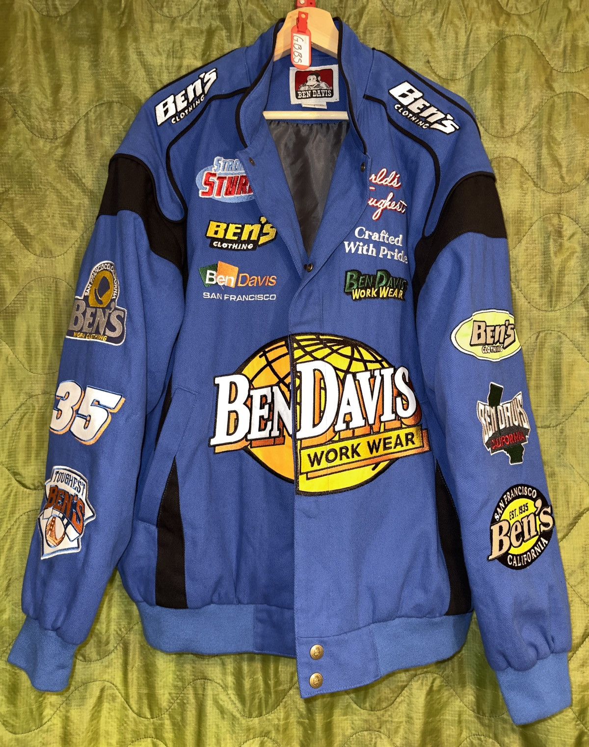 Ben Davis × Japanese Brand Ben Davis Japan Racer Jacket Size US L / EU 52-54 / 3 - 1 Thumbnail