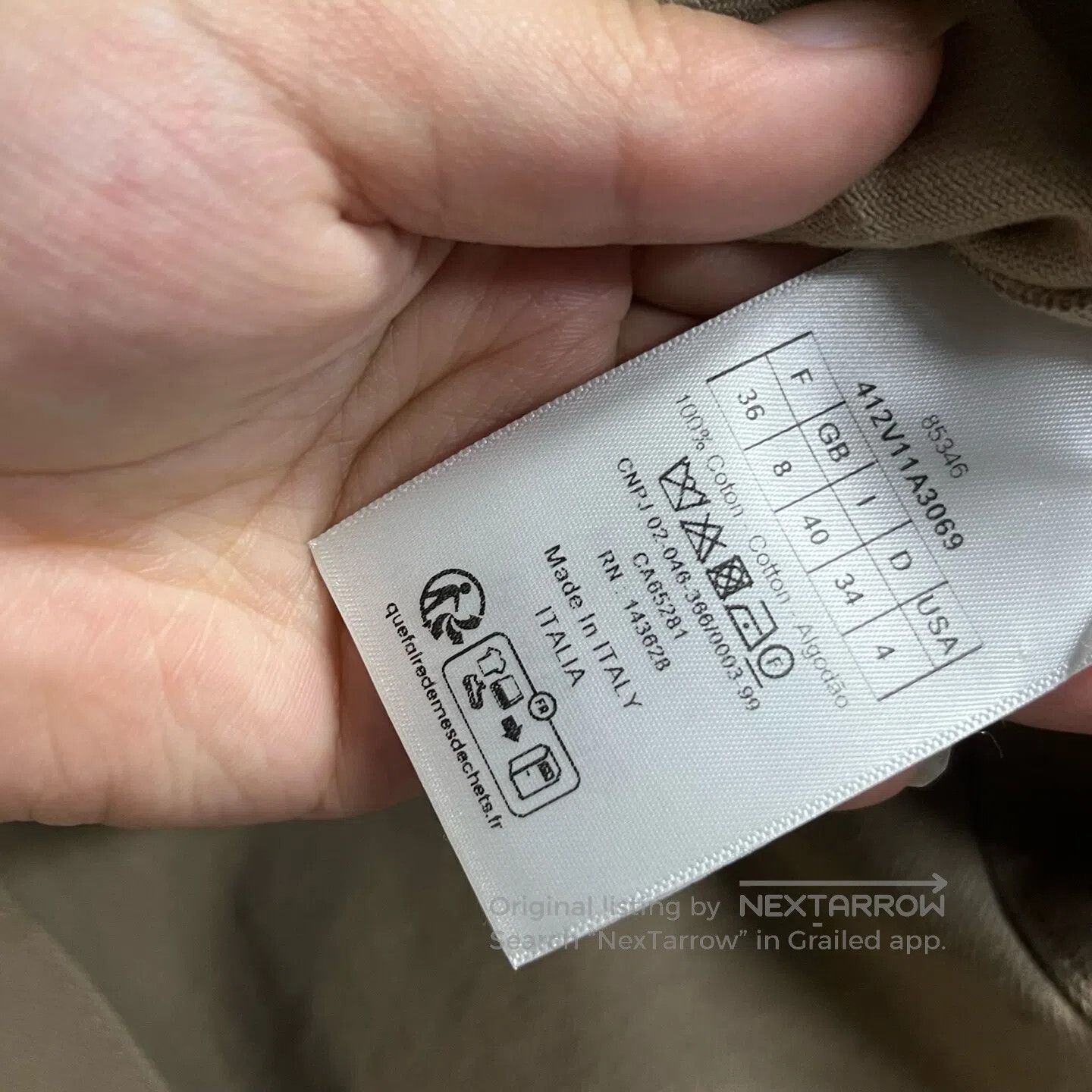 Dior Dior Beige casual jacket with butterfly pattern| Size S / US 4 / IT 40 - 4 Thumbnail