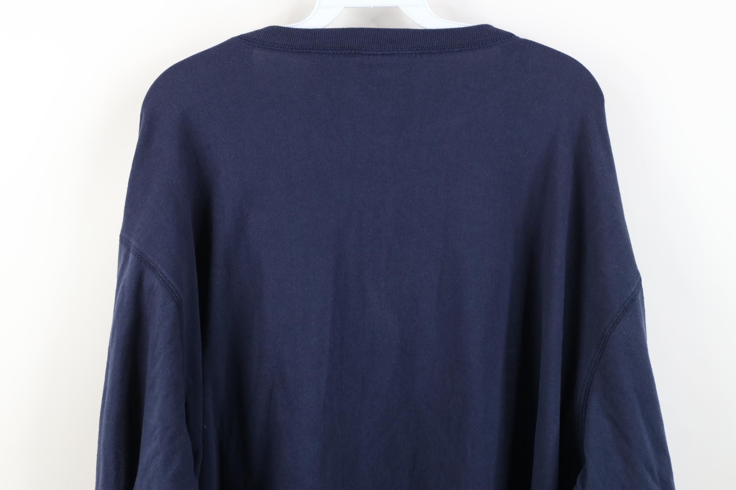 Vintage Vintage 90s Streetwear Heavyweight Long Sleeve T-Shirt Size US XXL / EU 58 / 5 - 11 Thumbnail
