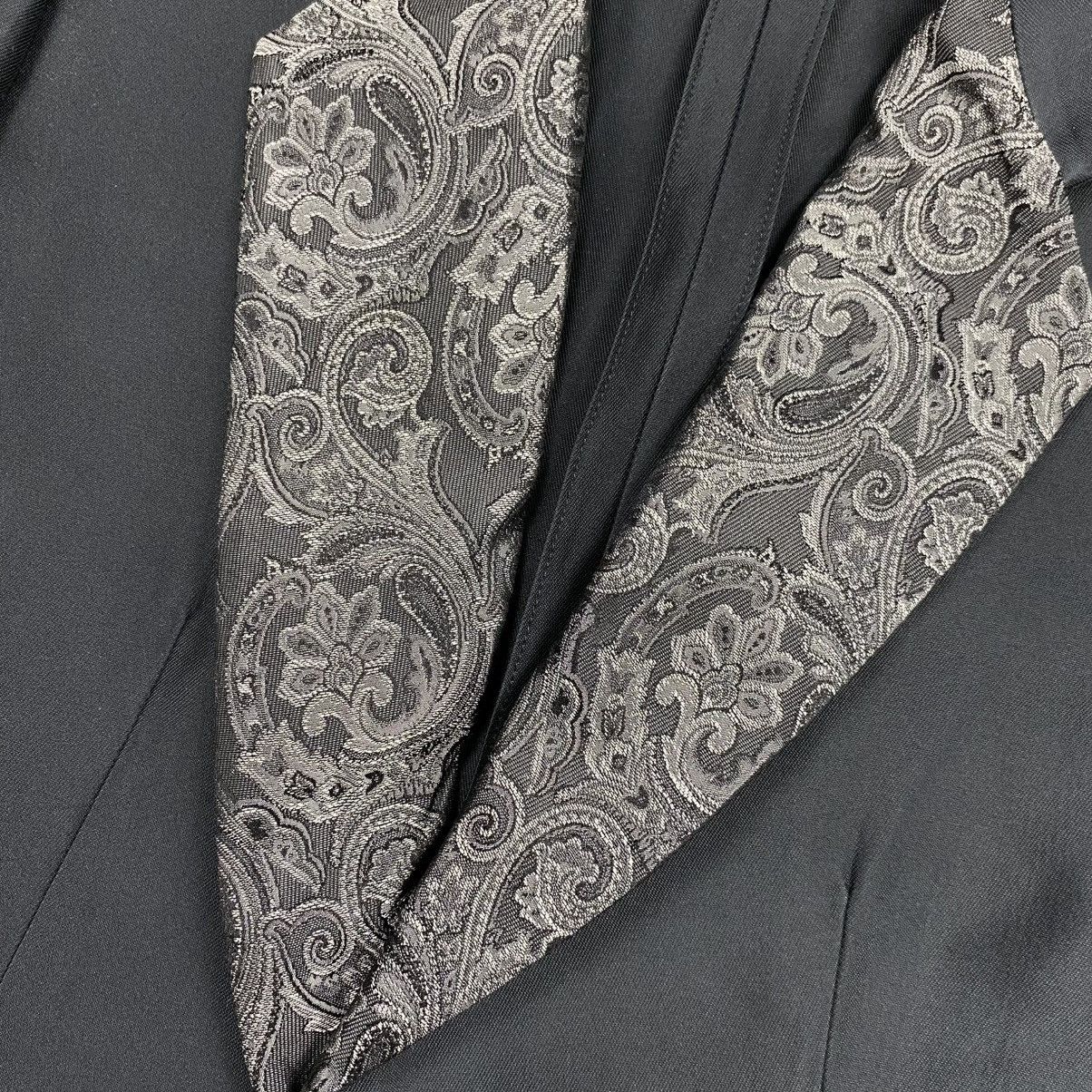 Balenciaga Paisley Lapel Blazer Size S / US 4 / IT 40 - 3 Thumbnail