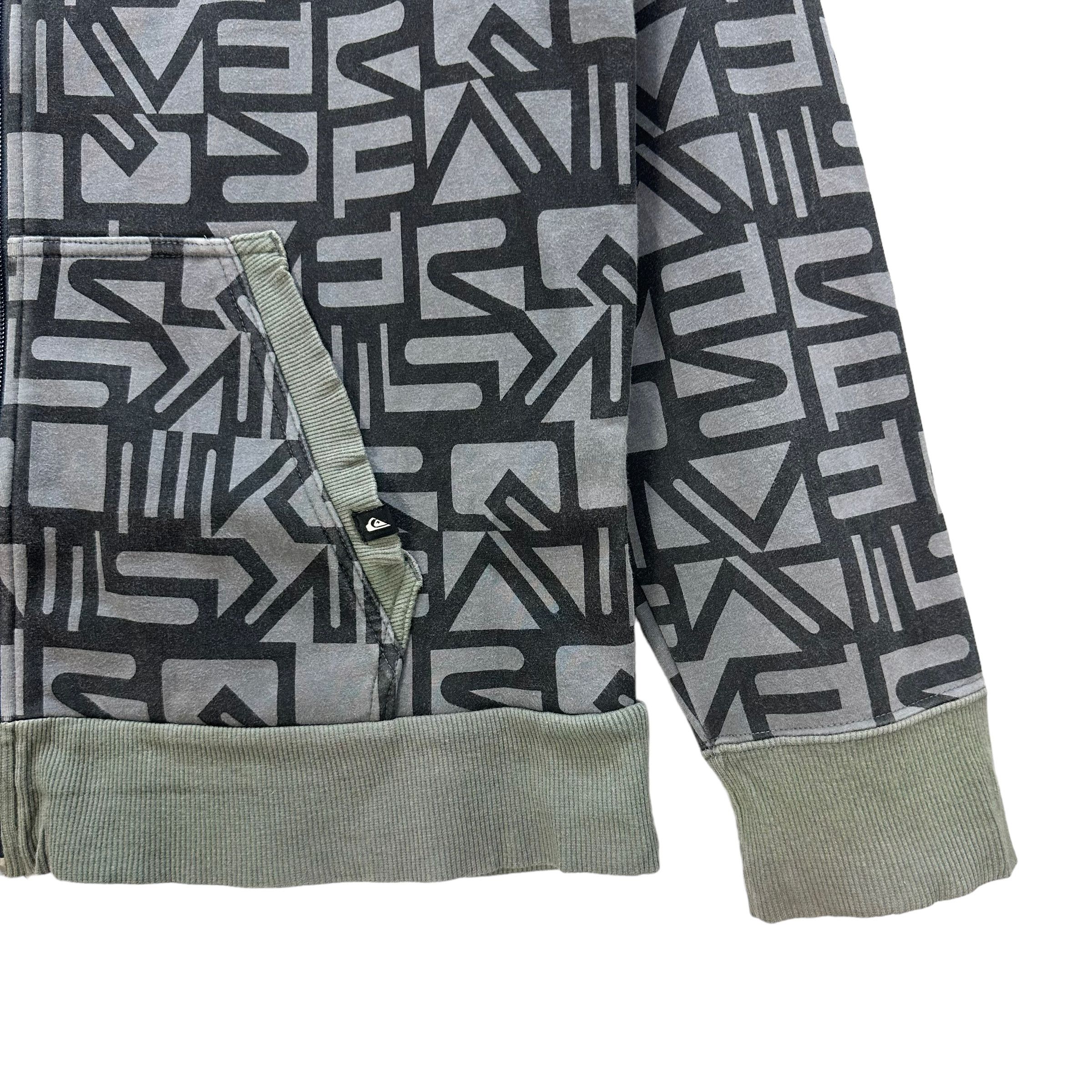Quiksilver QUIKSILVER ALLOVER PRINT ZIPPER HOODIES #8711-022 Size US L / EU 52-54 / 3 - 5 Thumbnail