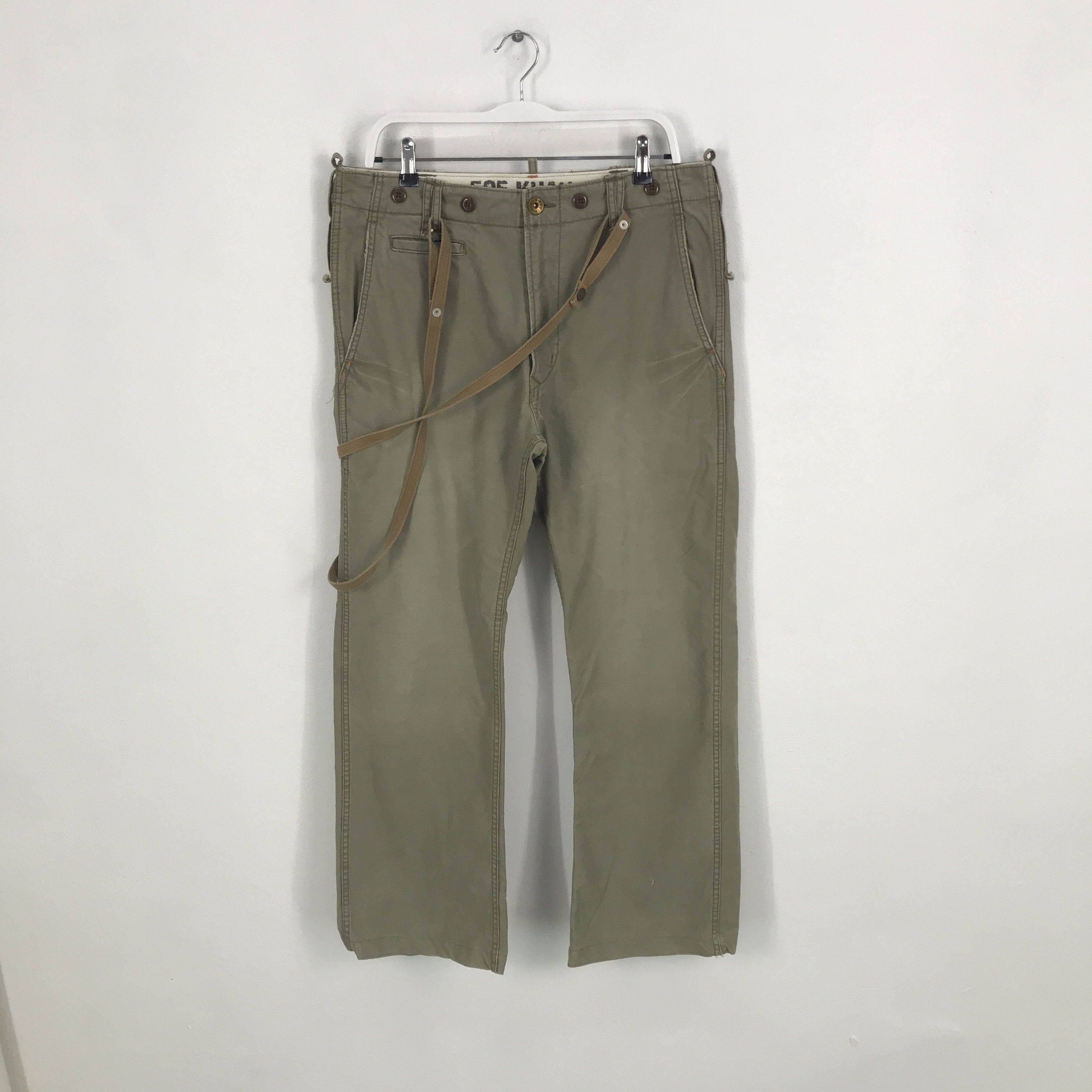 Edwin Rare Edwin Japan 505 khaki Brown Bootcut pants Size US 32 / EU 48 - 1 Thumbnail