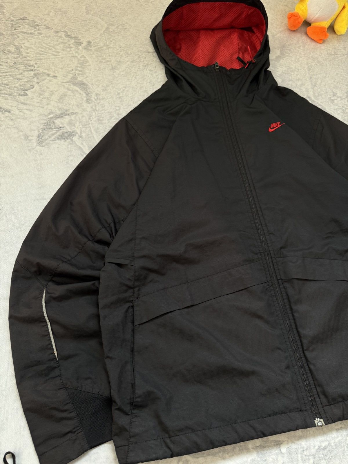 Nike × Vintage NIKE VINTAGE BASIC LOGO OVERSIZE BAGGY LIGHT JACKET Size US M / EU 48-50 / 2 - 2 Thumbnail
