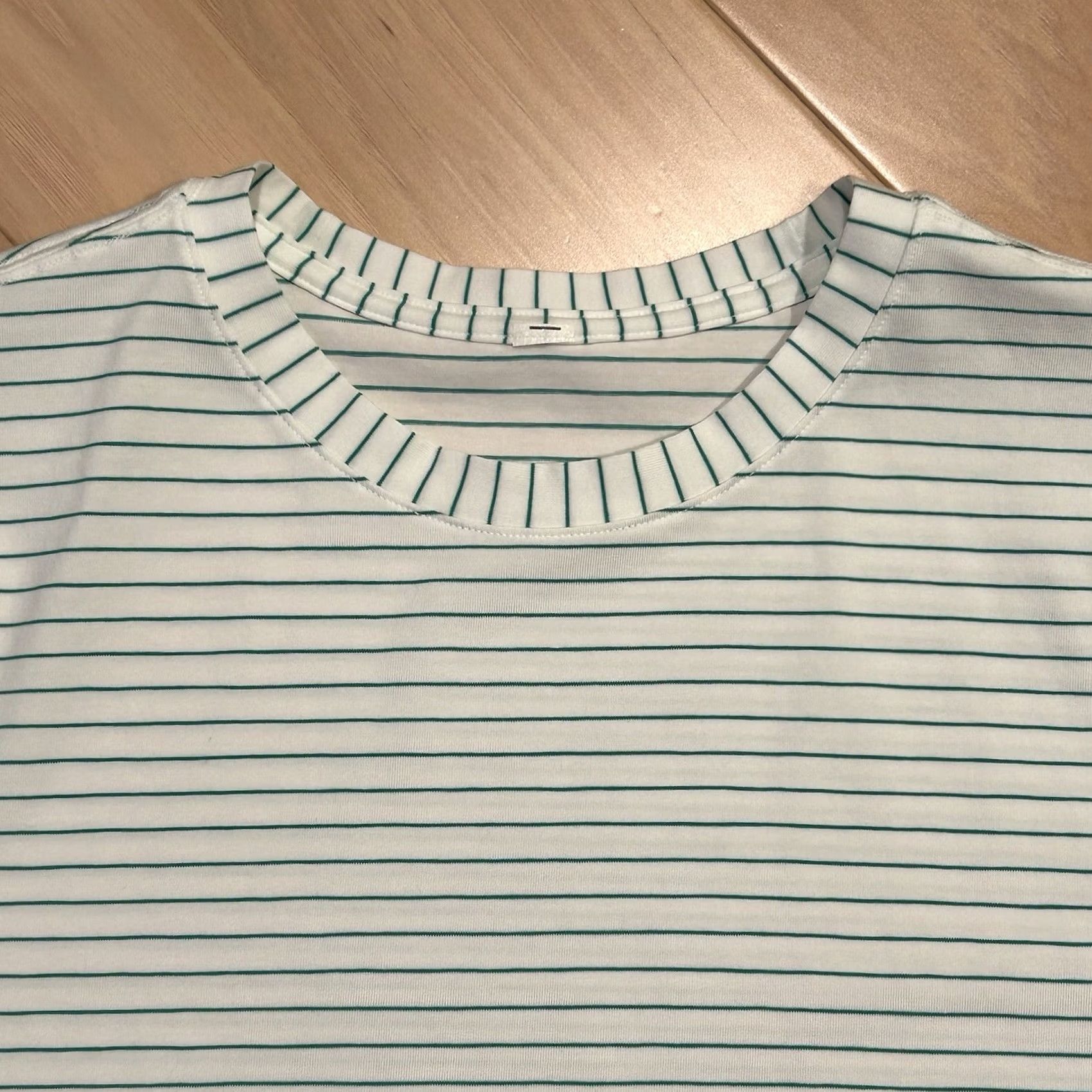 Lululemon Lululemon All Yours Boyfriend Tee T-Shirt Women’s Small Striped Short Sleeve Size S / US 4 / IT 40 - 3 Thumbnail
