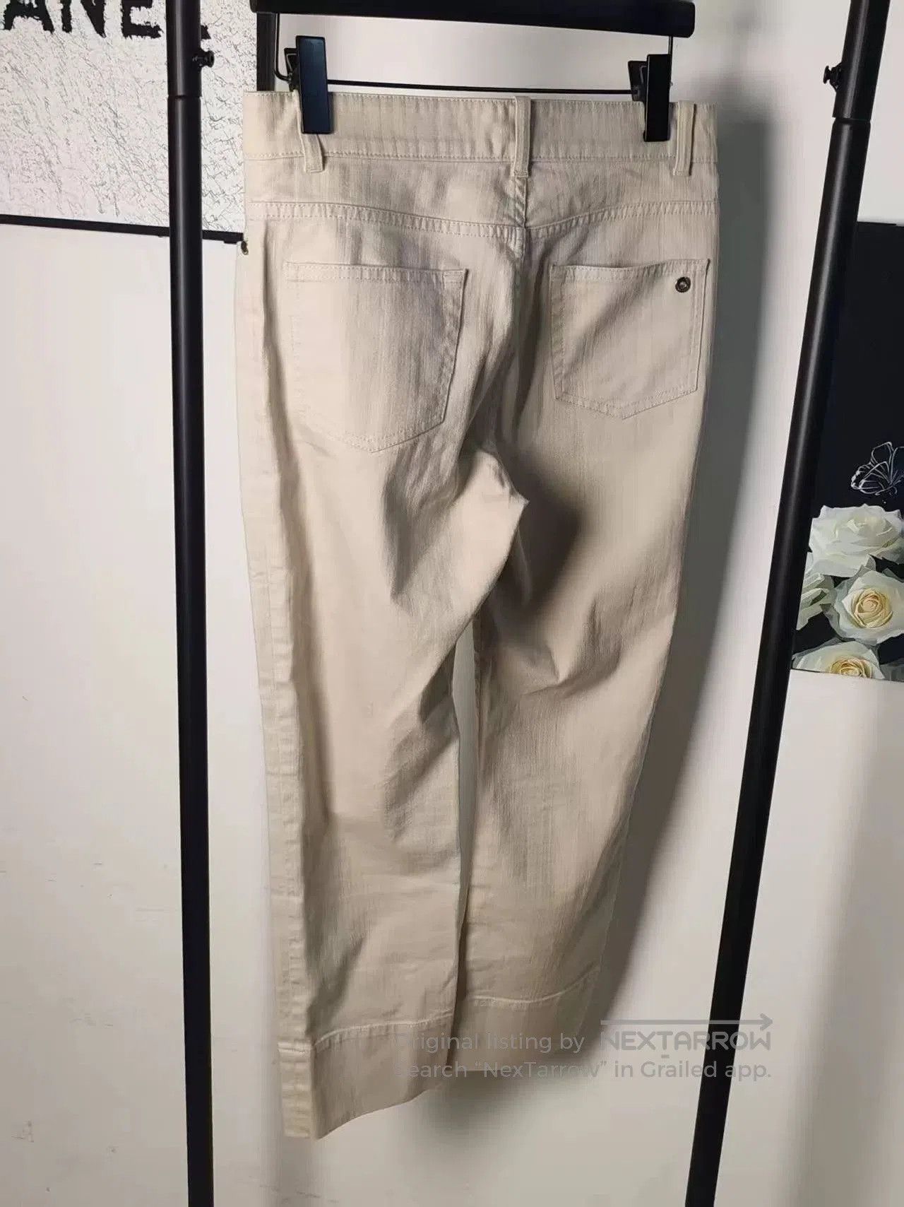 Loro Piana Authentic LP No. 40 Beige Pants. Size US 32 / EU 48 - 2 Thumbnail