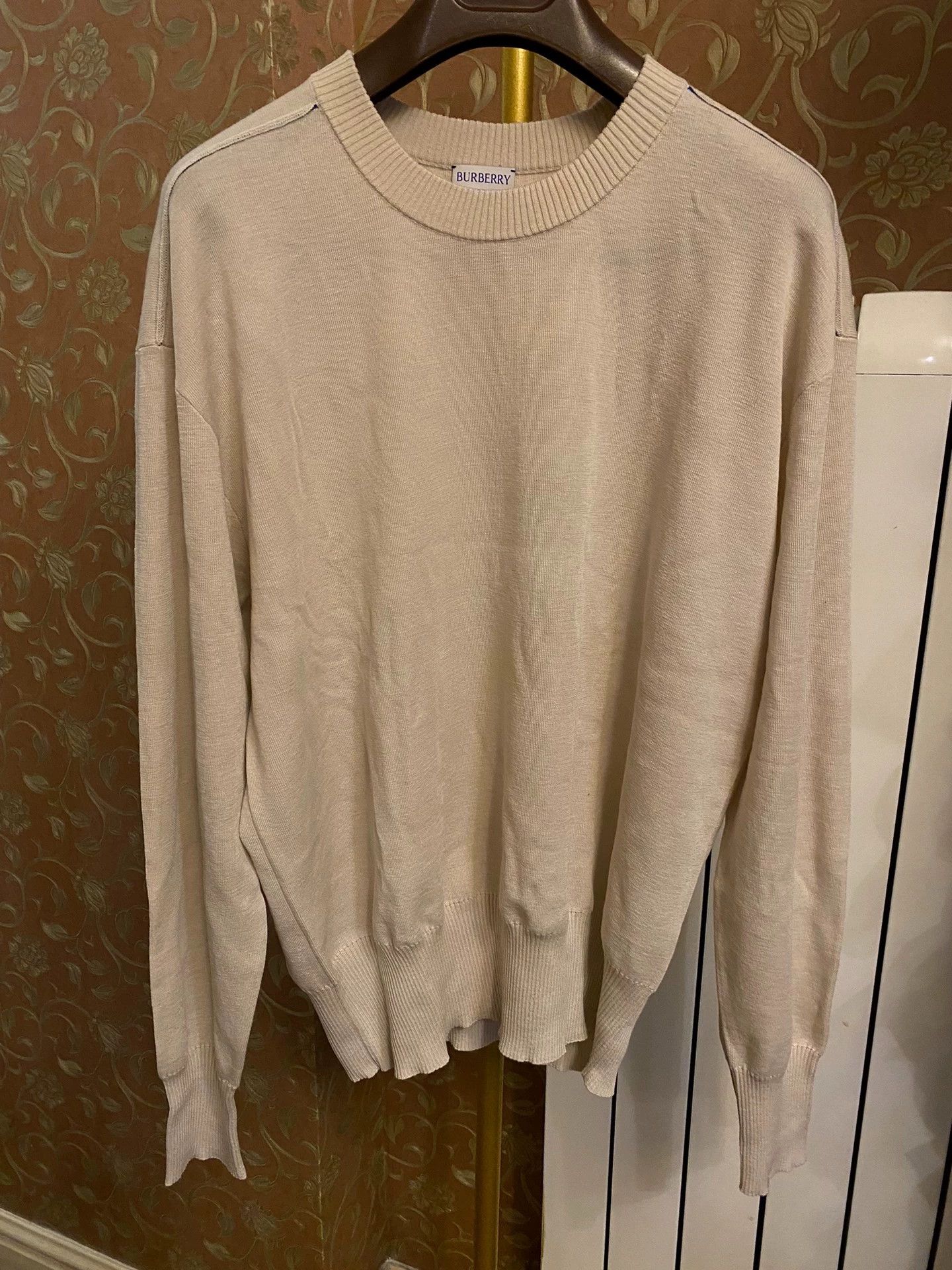 Burberry Burberry Men's Wool Sweater Romania NWT M 8081331 Size US XL / EU 56 / 4 - 1 Thumbnail