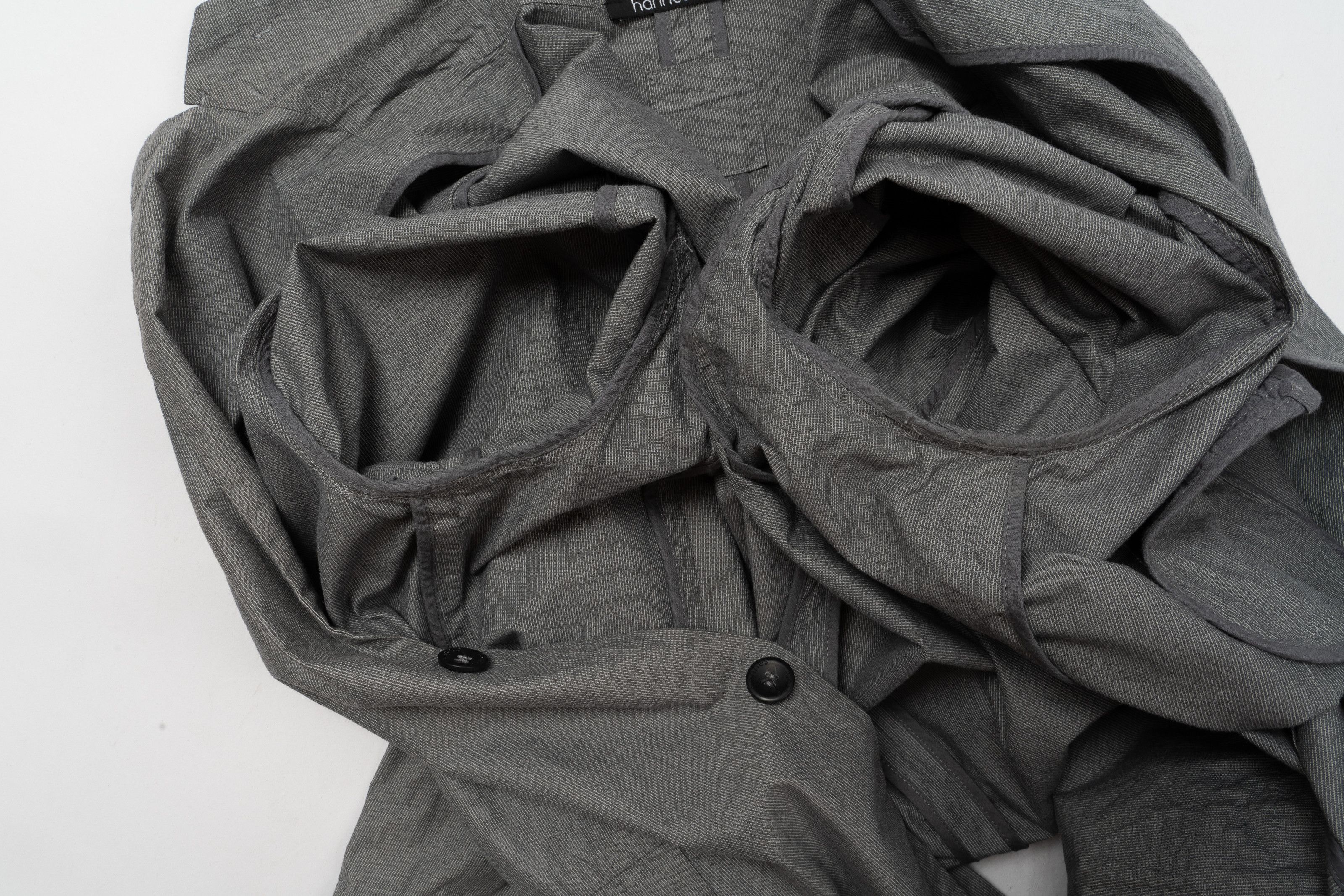 hannes roether 🔵HANNES ROETHER avant-garde light Cotton blazer jacket Size 50R - 17 Thumbnail