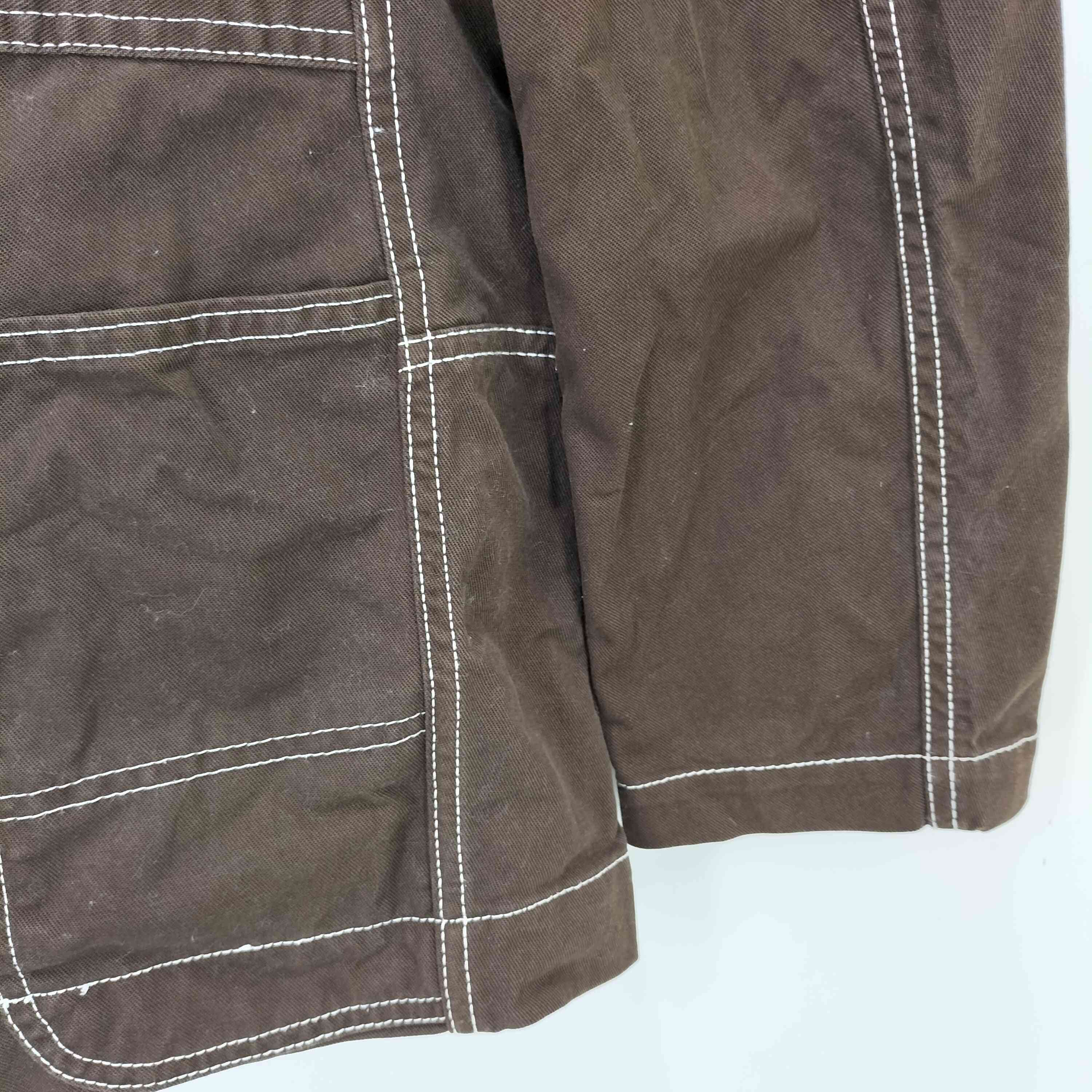 Comme des Garcons Jacket Reconstructed Garment-Dyed Coverall Size US XS / EU 42 / 0 - 4 Thumbnail