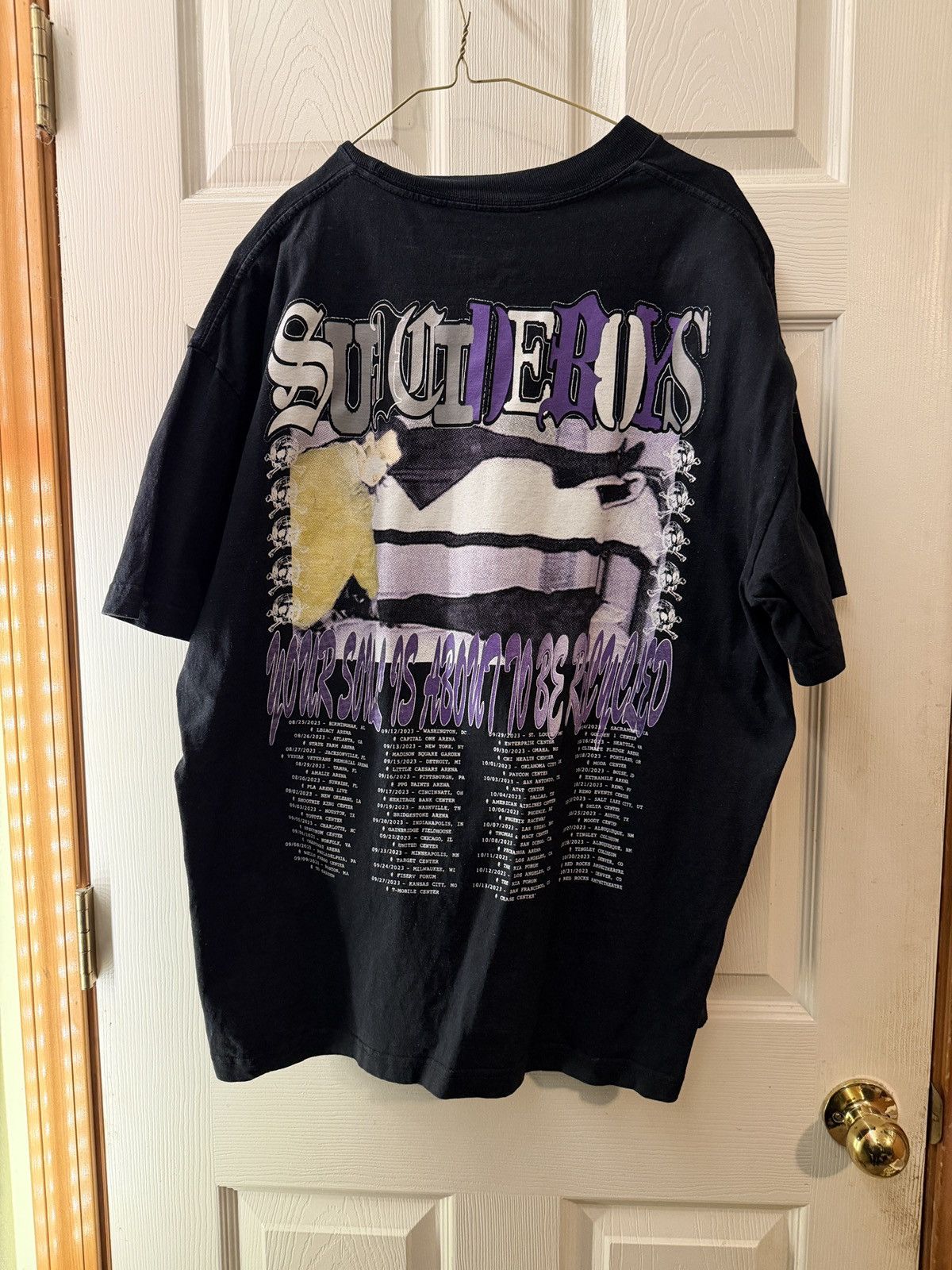 Other $uicideboy$ GreyDay Tour Tee 2023 “Greyday” Graphic Size XL Size US XL / EU 56 / 4 - 2 Thumbnail