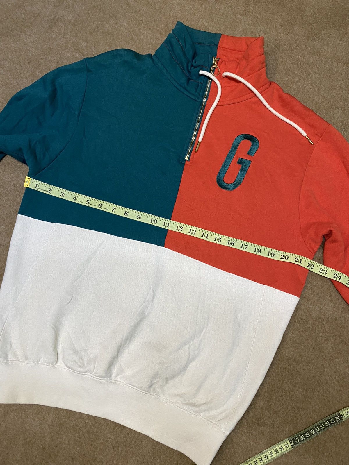Designer Grimey half zipper sweat shirt Size US M / EU 48-50 / 2 - 8 Thumbnail