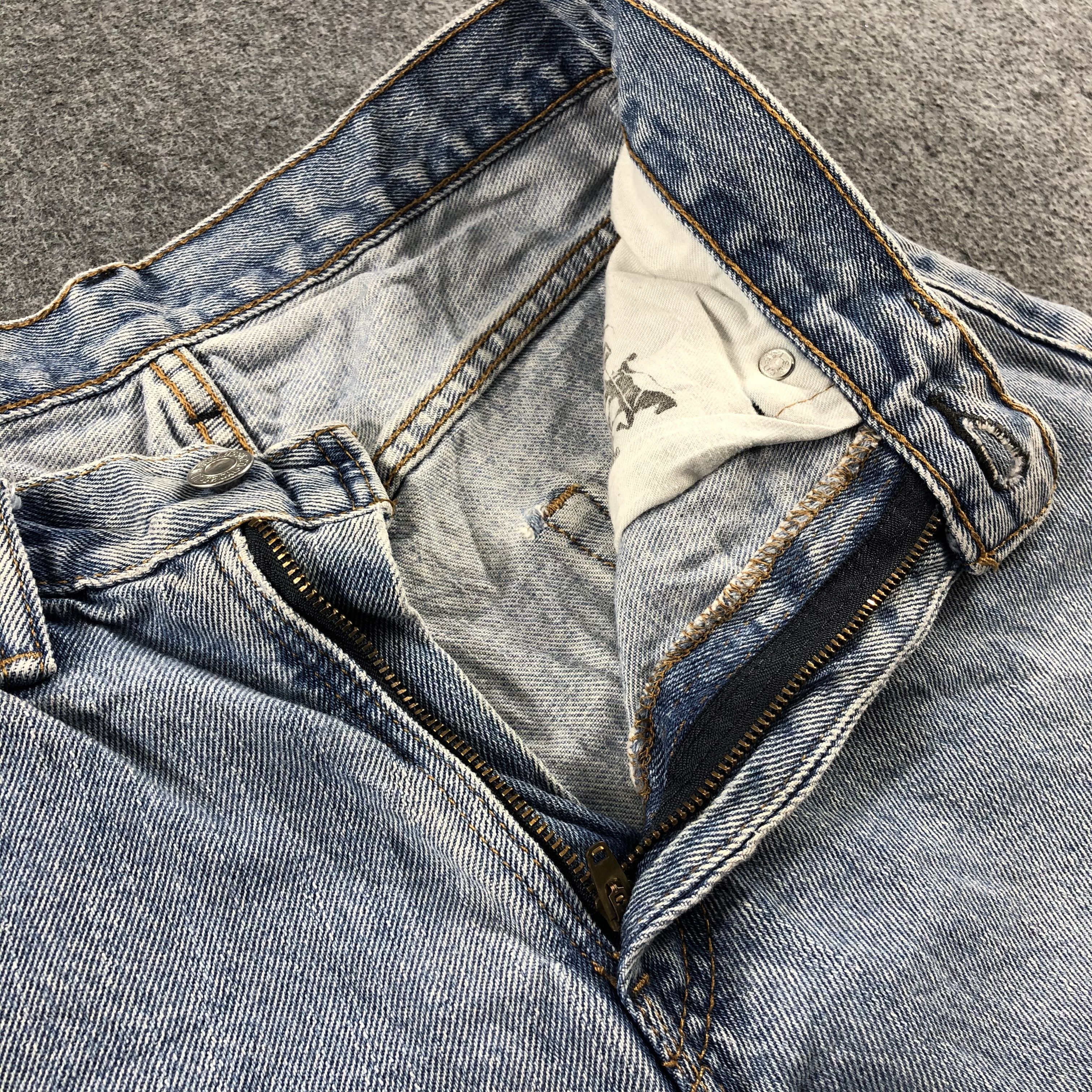 Levi's Vintage Blue Wash Levis 550 Jeans-J2667 Size US 28 / EU 44 - 9 Thumbnail