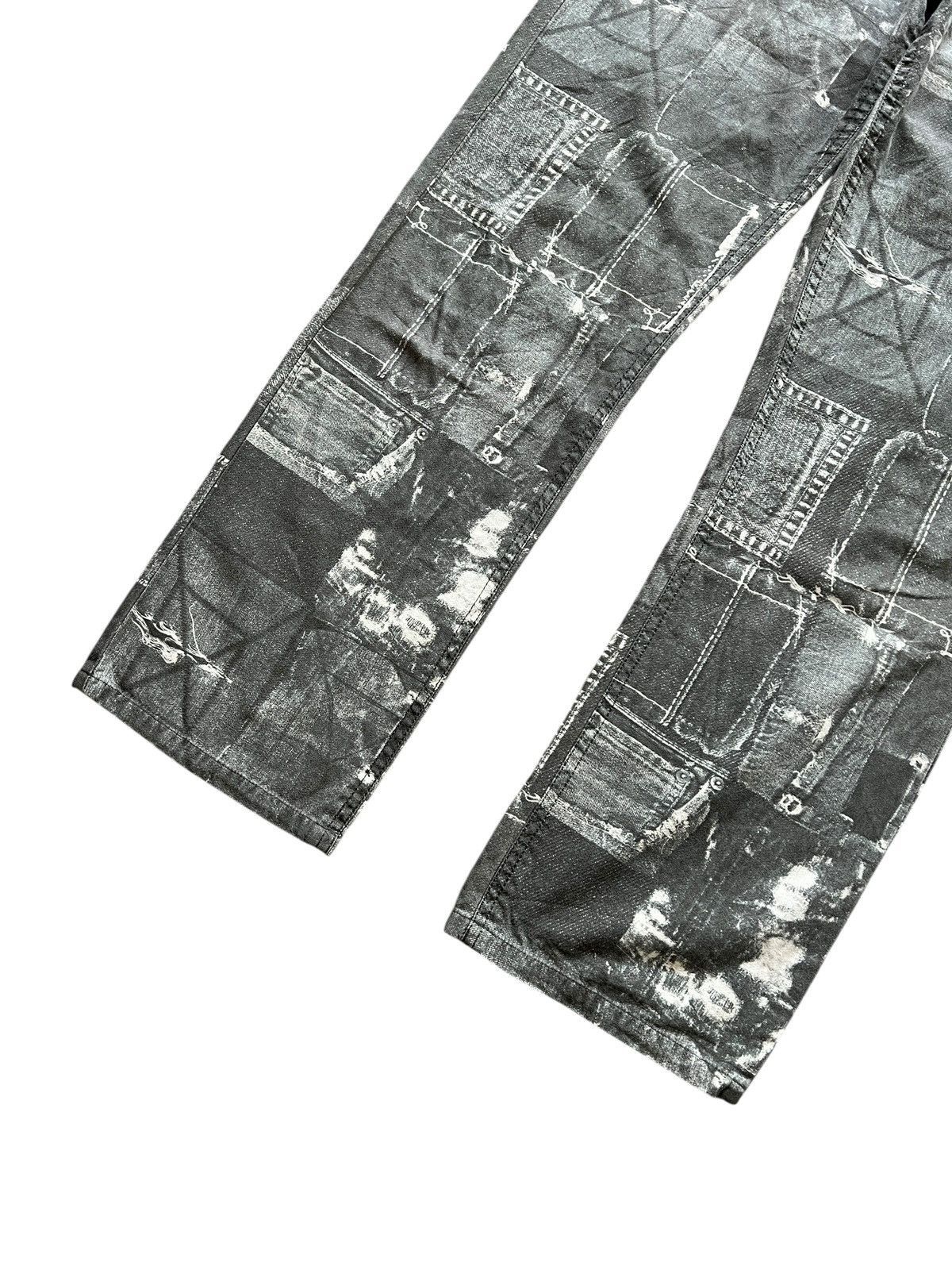 Kansai Yamamoto 1990s Kansai Yamamoto Printed Patchwork Pants Size US 27 - 3 Thumbnail