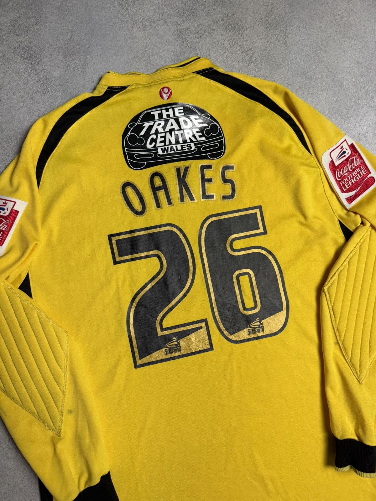 Macron Swansea City 2006 Goalkeeper Shirt Jersey Macron #26 Oakes Size US XXL / EU 58 / 5 - 3 Thumbnail