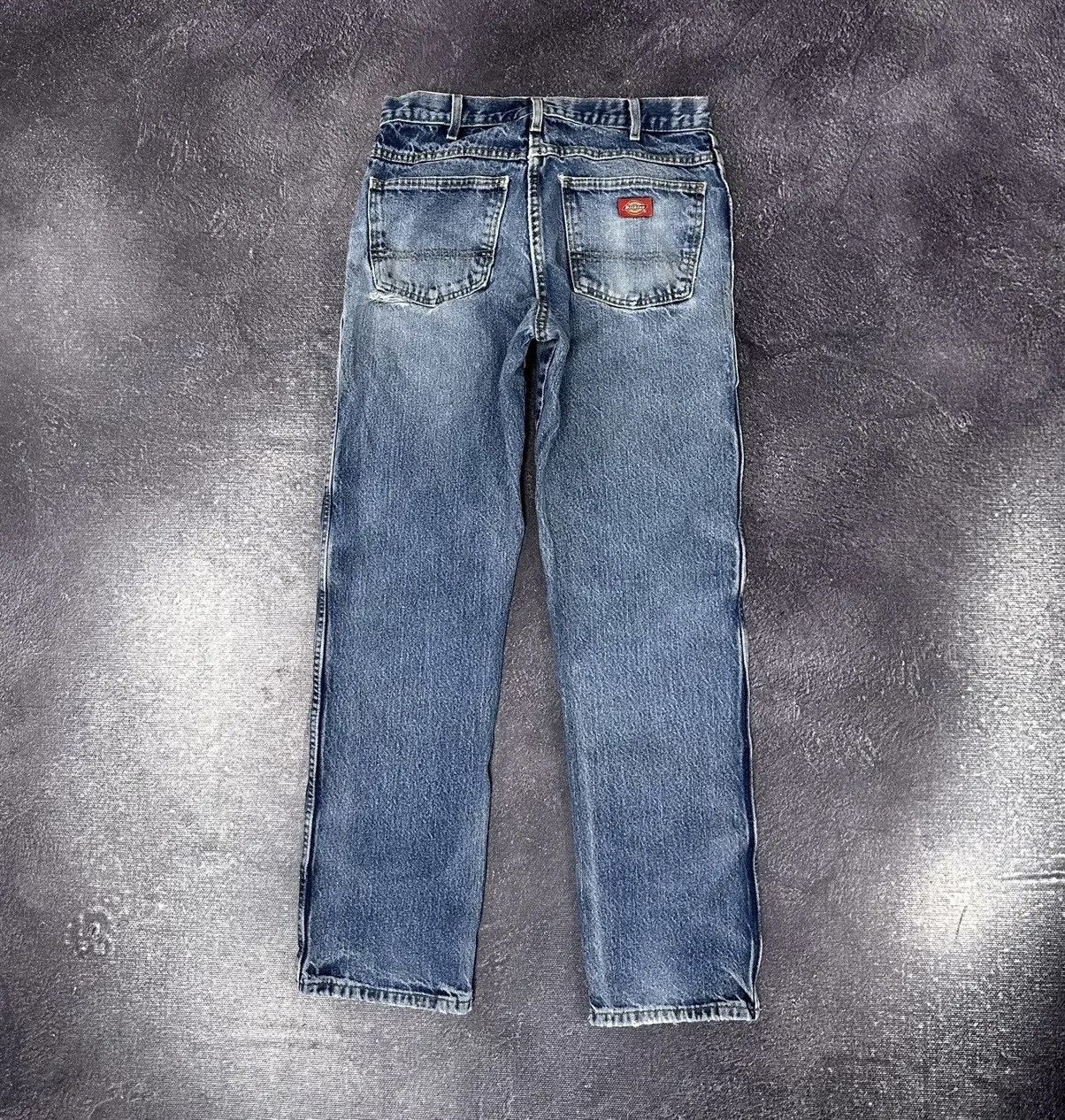 Dickies × Vintage Vintage Dickies USA Faded Blue Hype Work Denim Jeans Size US 32 / EU 48 - 1 Thumbnail