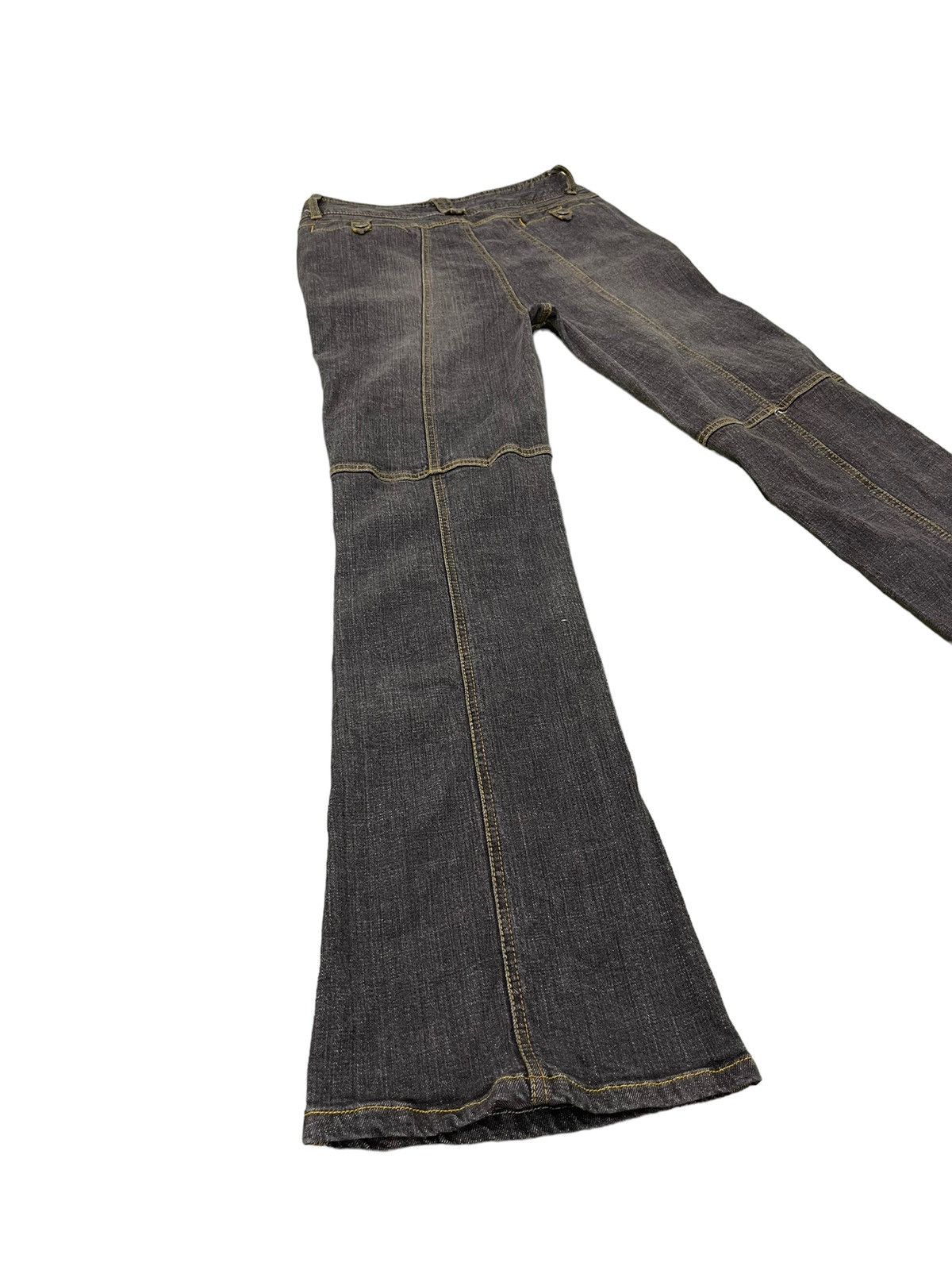 Japanese Brand Flare Jeans Jouer Echess Distress Stretch Boot Cut 6🟦2 Size US 30 / EU 46 - 11 Thumbnail
