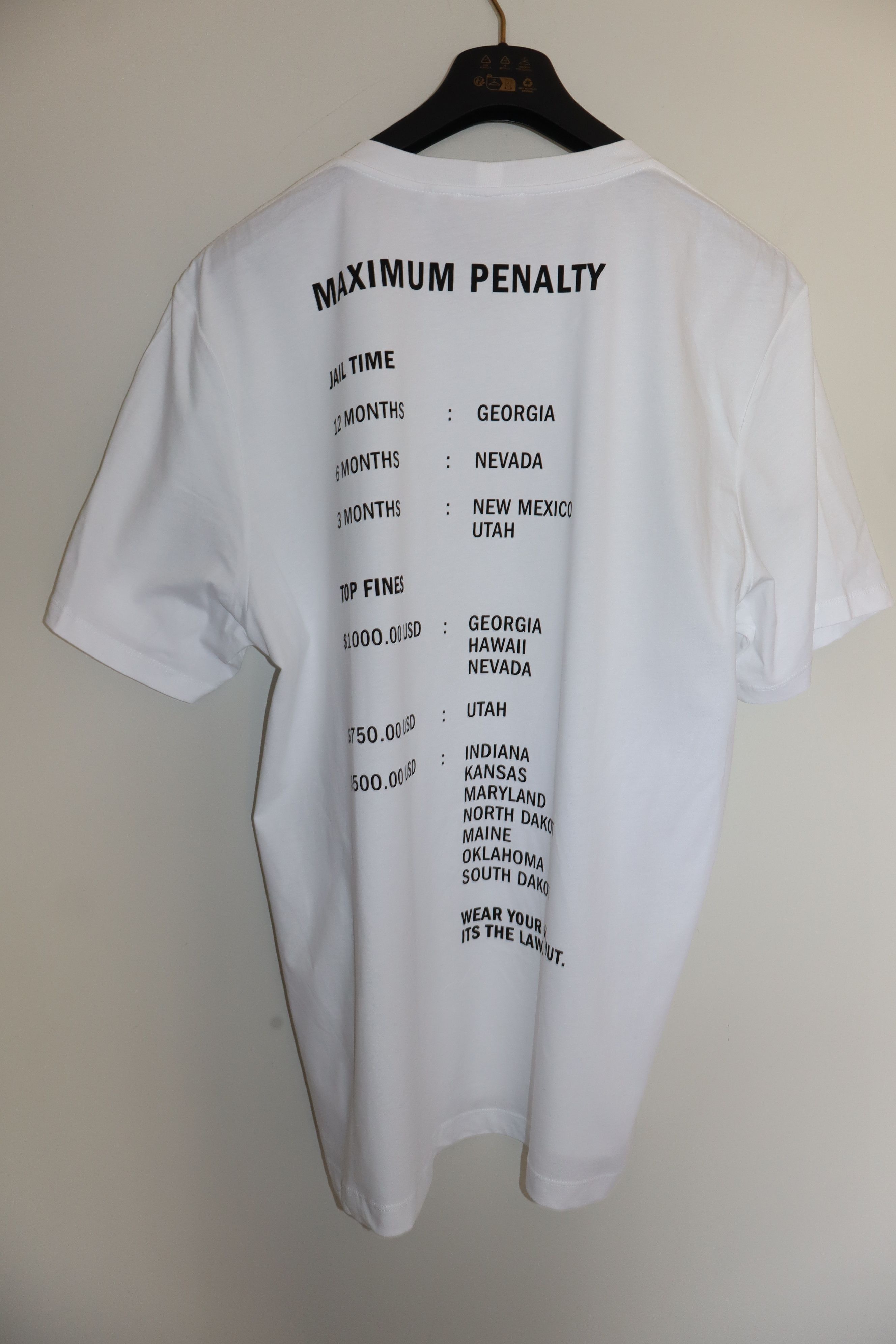 Helmut Lang Helmut laws t-shirt Size US XL / EU 56 / 4 - 6 Thumbnail