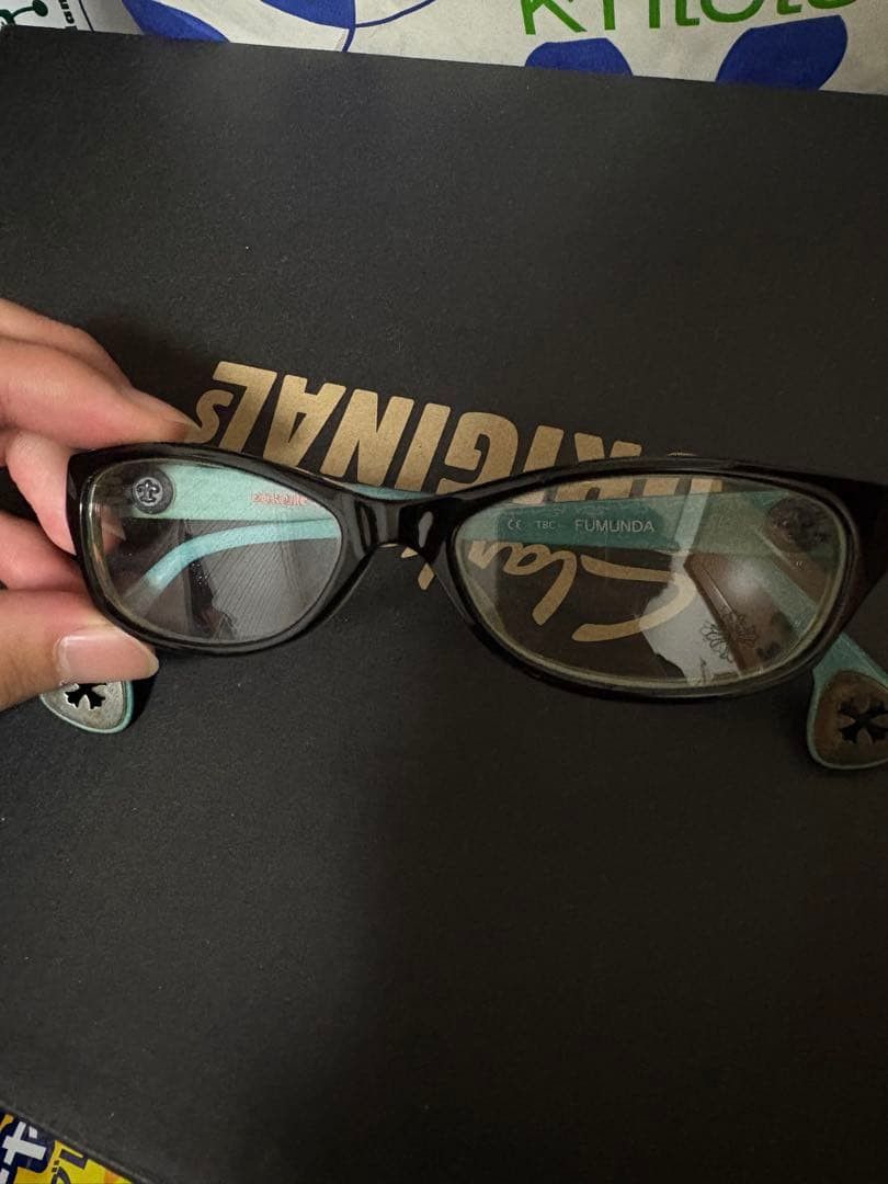 Chrome Hearts CHROME HEARTS FUMUNDA Glasses Black Size ONE SIZE - 1 Thumbnail