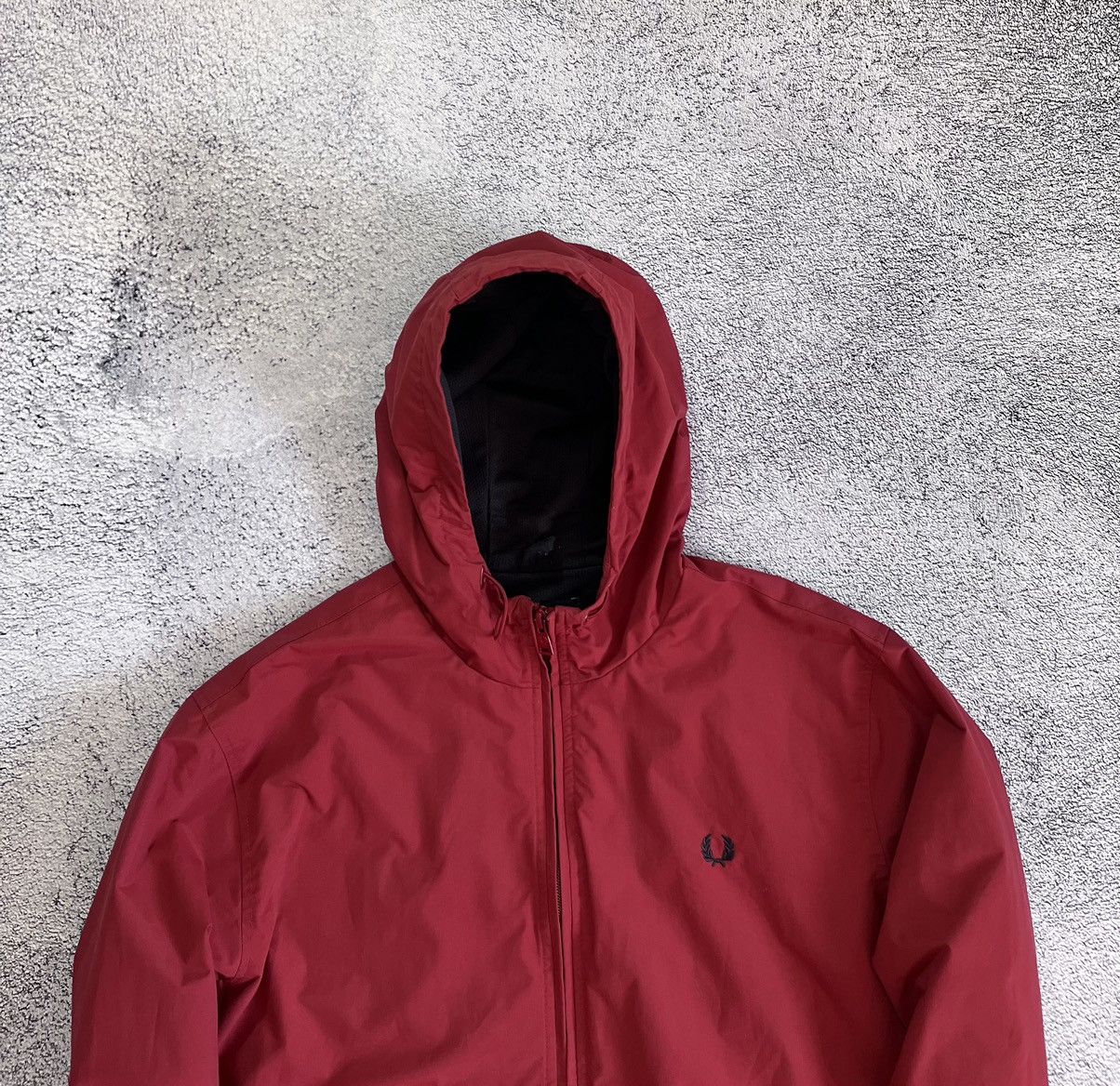 Fred Perry Fred Perry Men’s Jacket Vintage Red Polyamide Full Zip SizeM Size US M / EU 48-50 / 2 - 4 Thumbnail