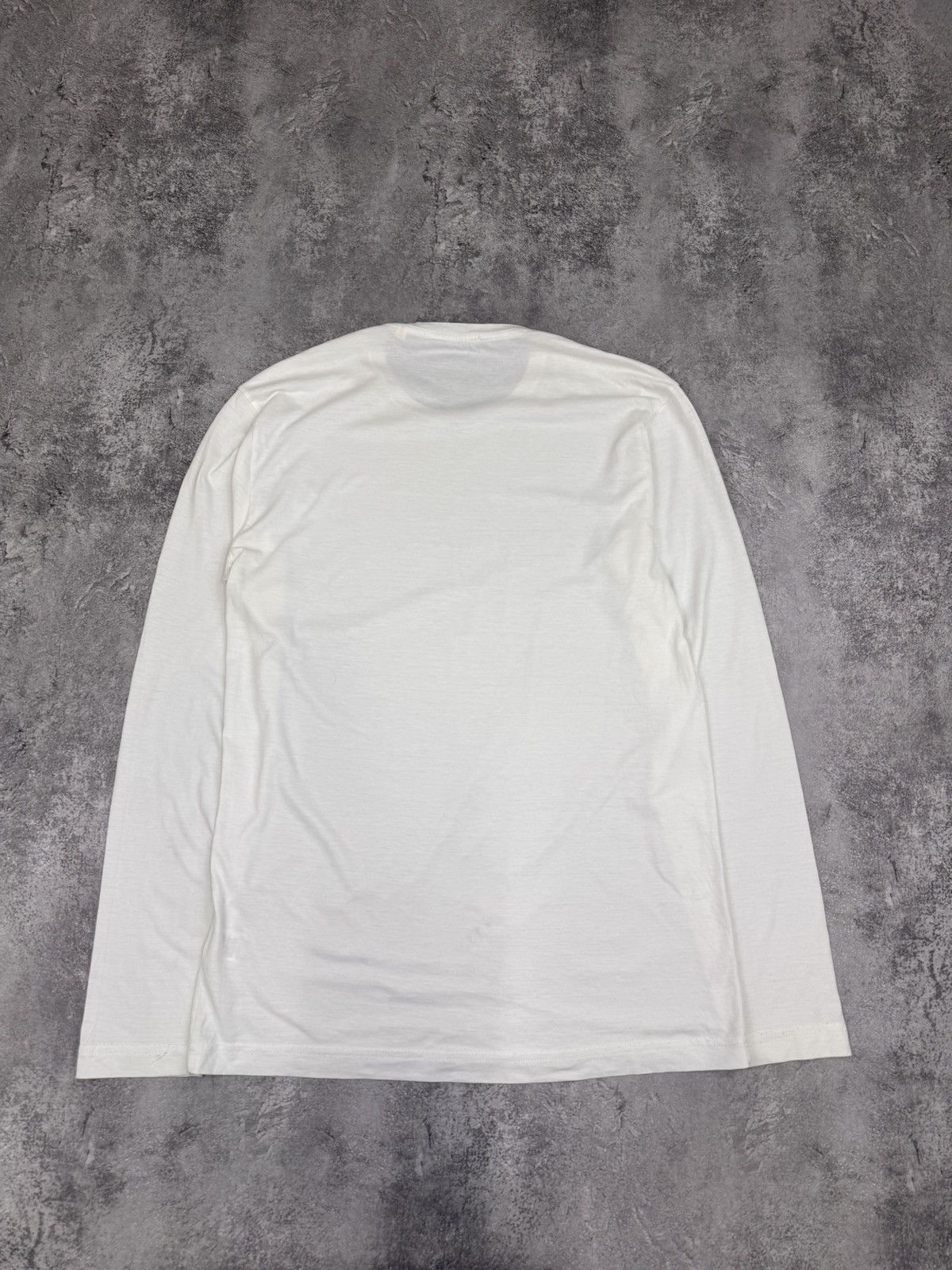Other Stefan Brandt Men Pima Long Sleeve T-Shirt White Size S Size US S / EU 44-46 / 1 - 7 Thumbnail