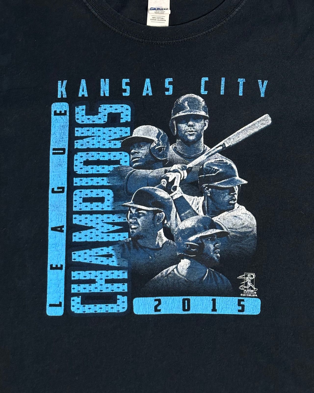 Gildan × MLB Kansas City Royals 2015 MLB Champions Long Sleeve - Large Size US L / EU 52-54 / 3 - 3 Thumbnail