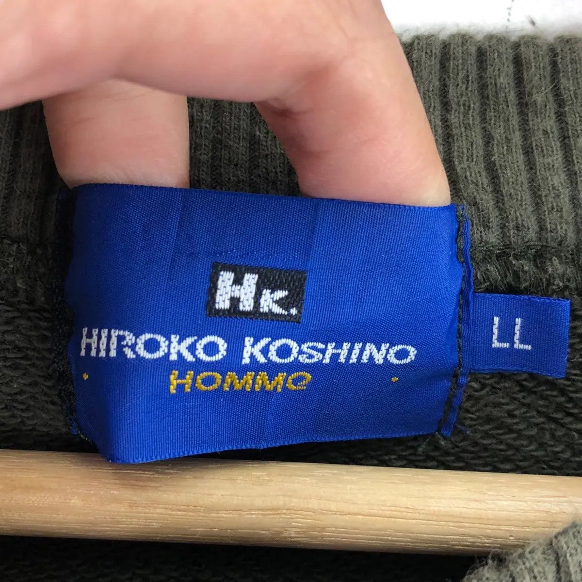 Hiroko Koshino Homme Vintage HIROKO KOSHINO HOMME Collection Sweatshirt Pullover Size US L / EU 52-54 / 3 - 8 Thumbnail