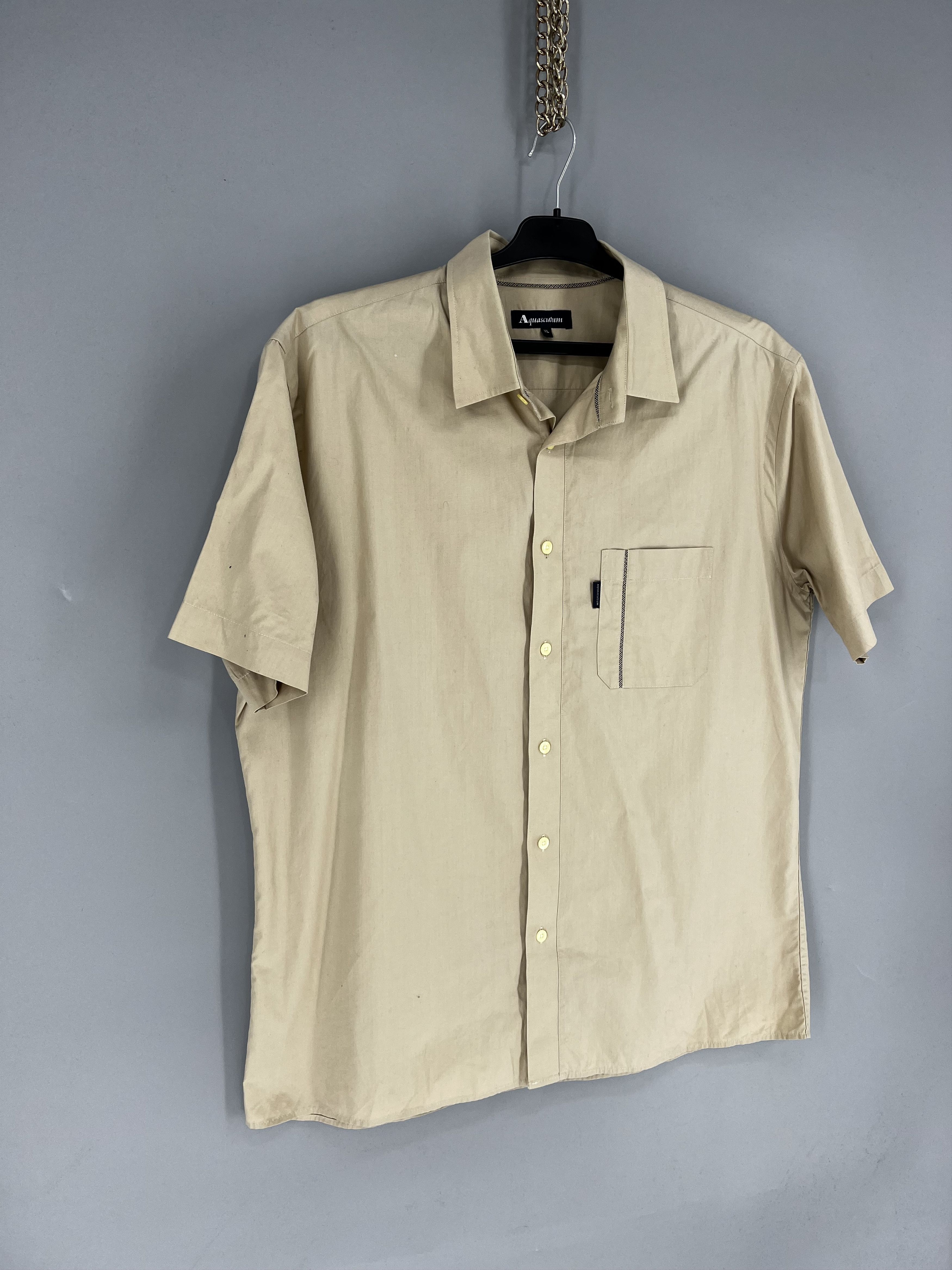 Aquascutum Mens Shirt Long Sleeve Aquascutum Vintage Size XL Size US XL / EU 56 / 4 - 2 Thumbnail