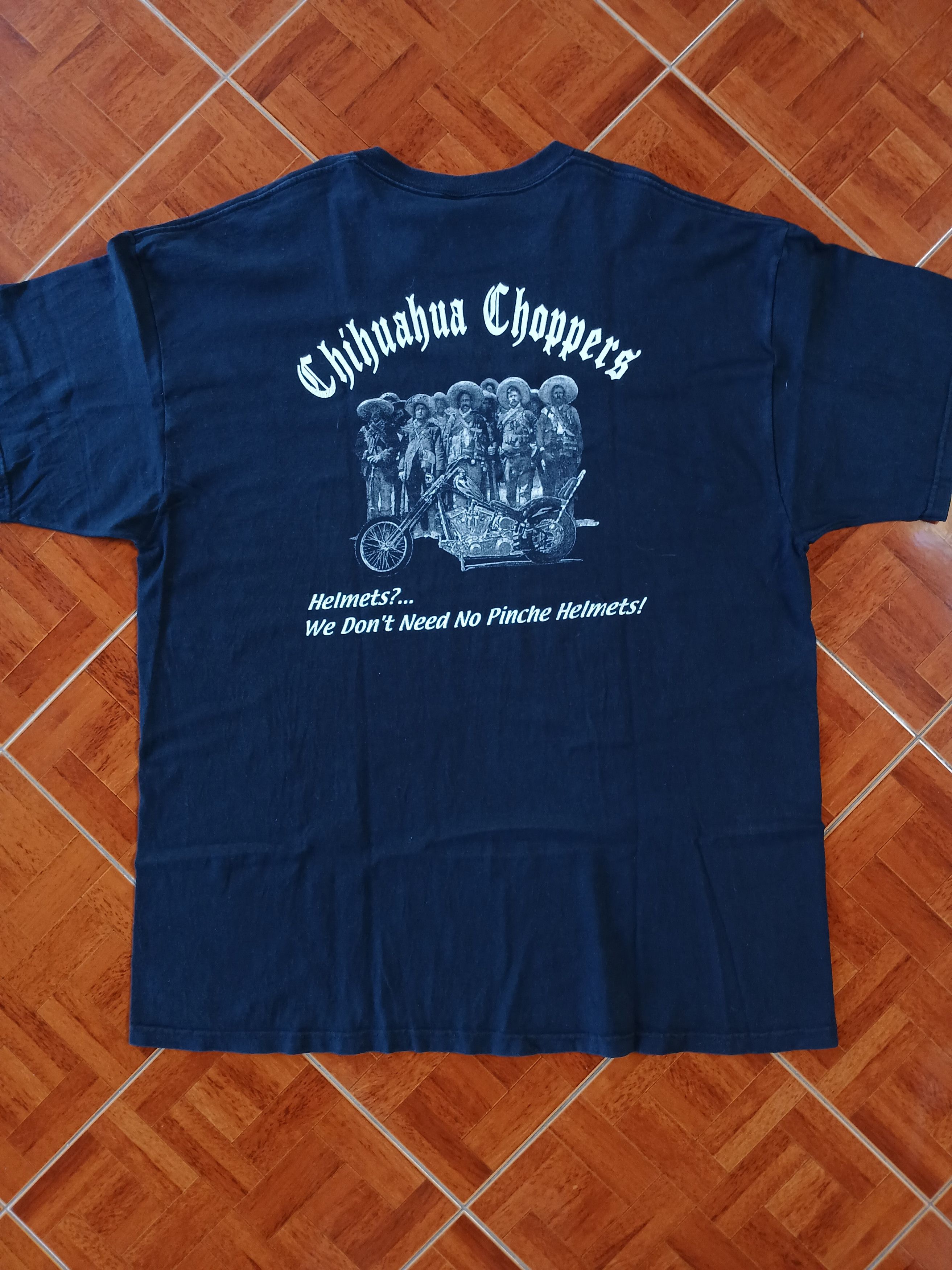 Fruit Of The Loom × Vintage Vintage Chihuahua Choppers Tee Tshirt Size US XXL / EU 58 / 5 - 1 Thumbnail