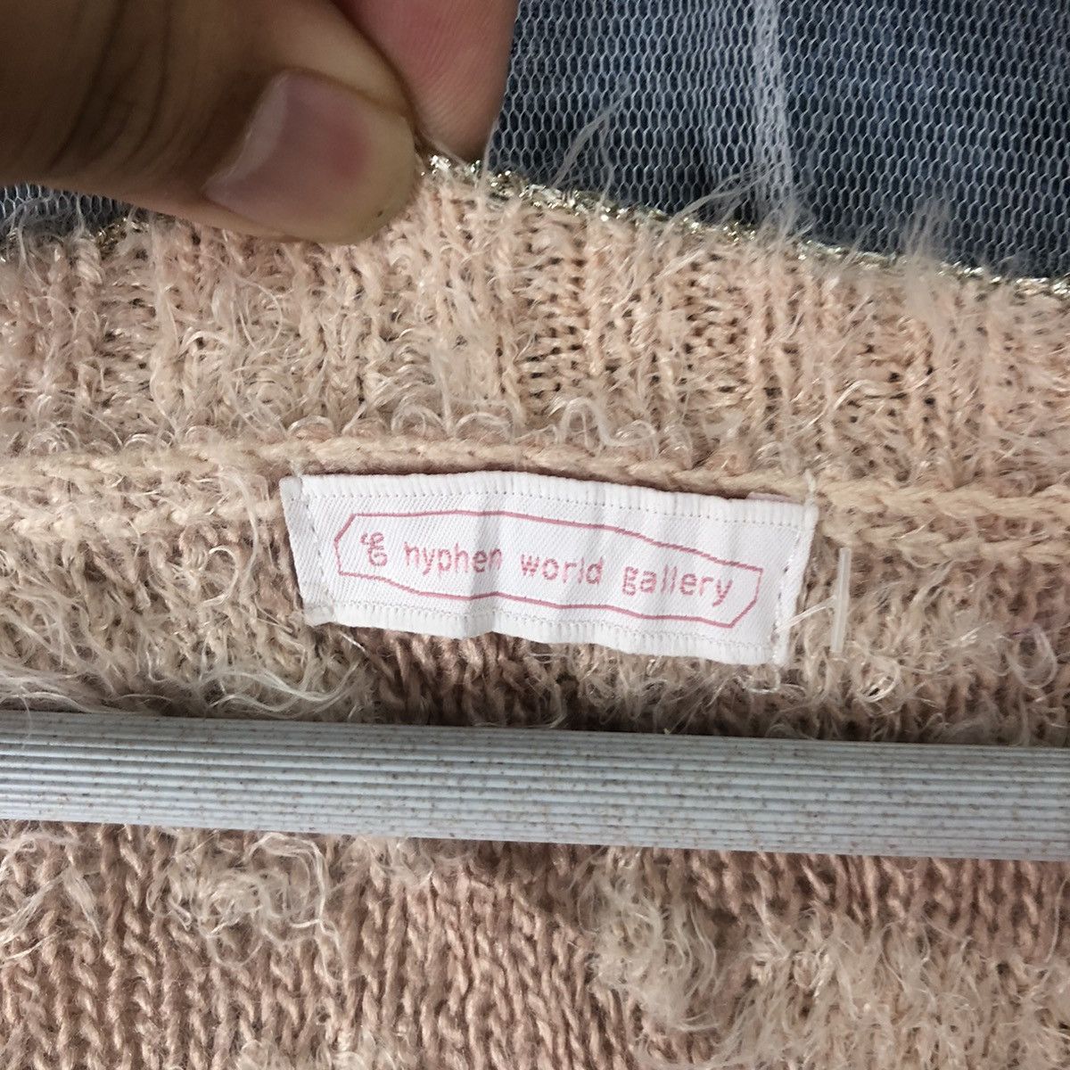 Aran Isles Knitwear × Homespun Knitwear × Japanese Brand Oversized Hypen World Gallery Knit Cardigan #930 Size XL / US 12-14 / IT 48-50 - 12 Thumbnail