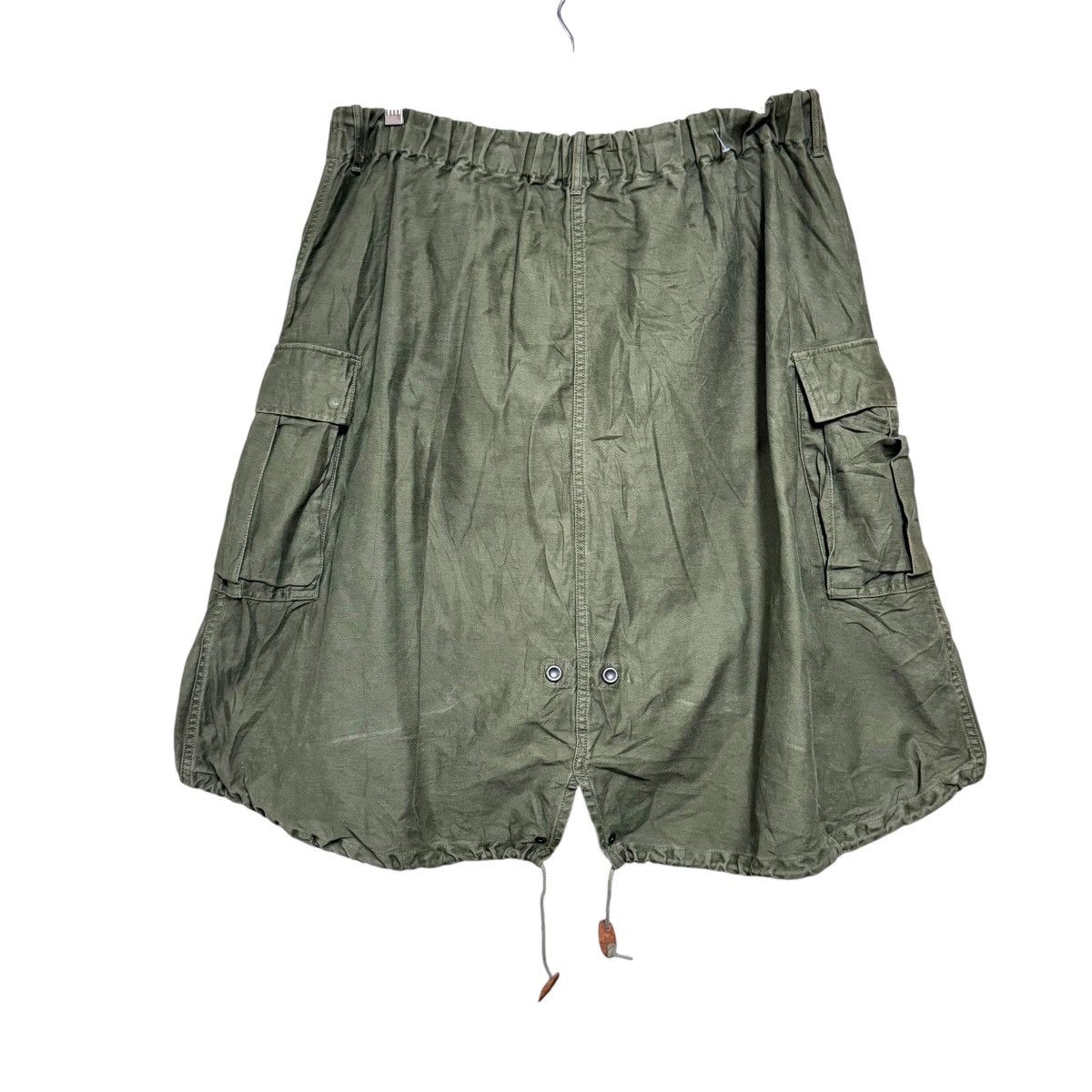 Johnbull Johnbull Olive Green Army Cargo Skirt Size 36" / US 14 / IT 50 - 10 Thumbnail