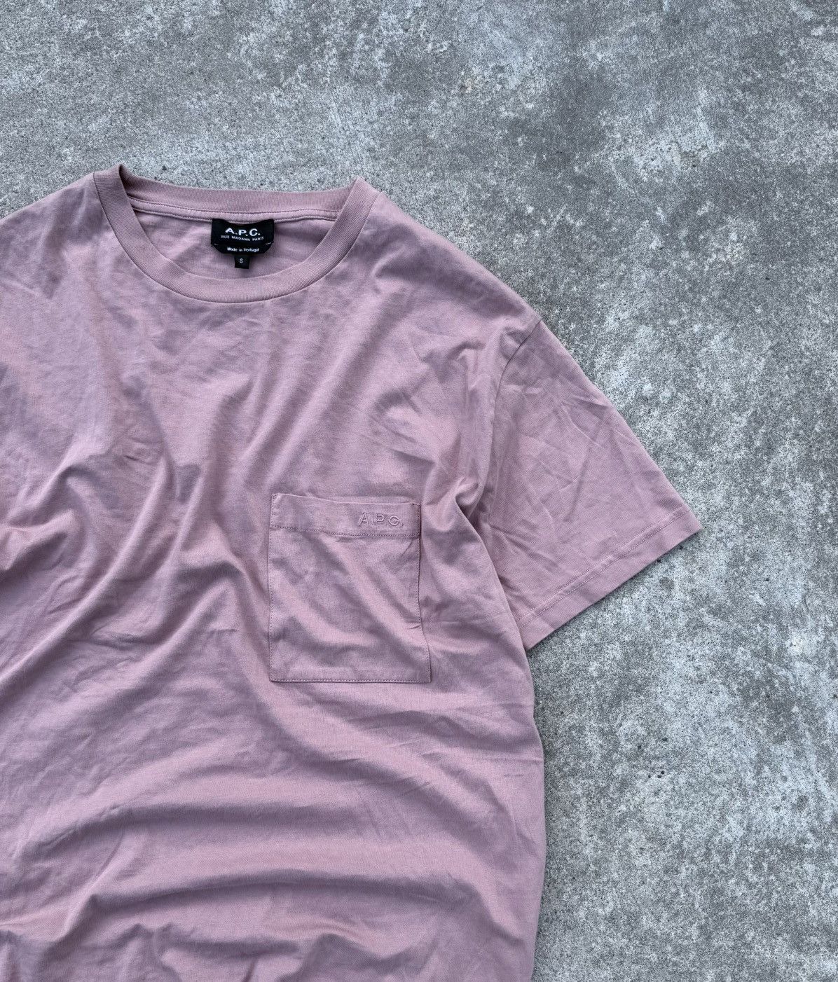 Other Vintage A.P.C luxury streetwear avantgarde track T-shirt Size US M / EU 48-50 / 2 - 3 Thumbnail